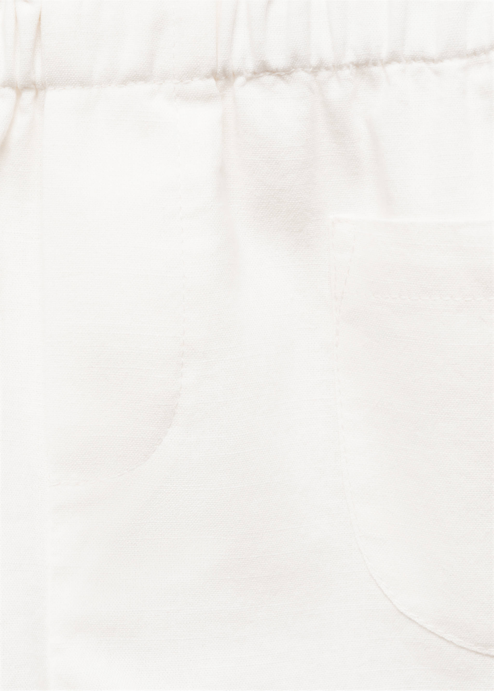 Elastic waist shorts - Details of the article 8, Off White. Ref: 67086027-00.