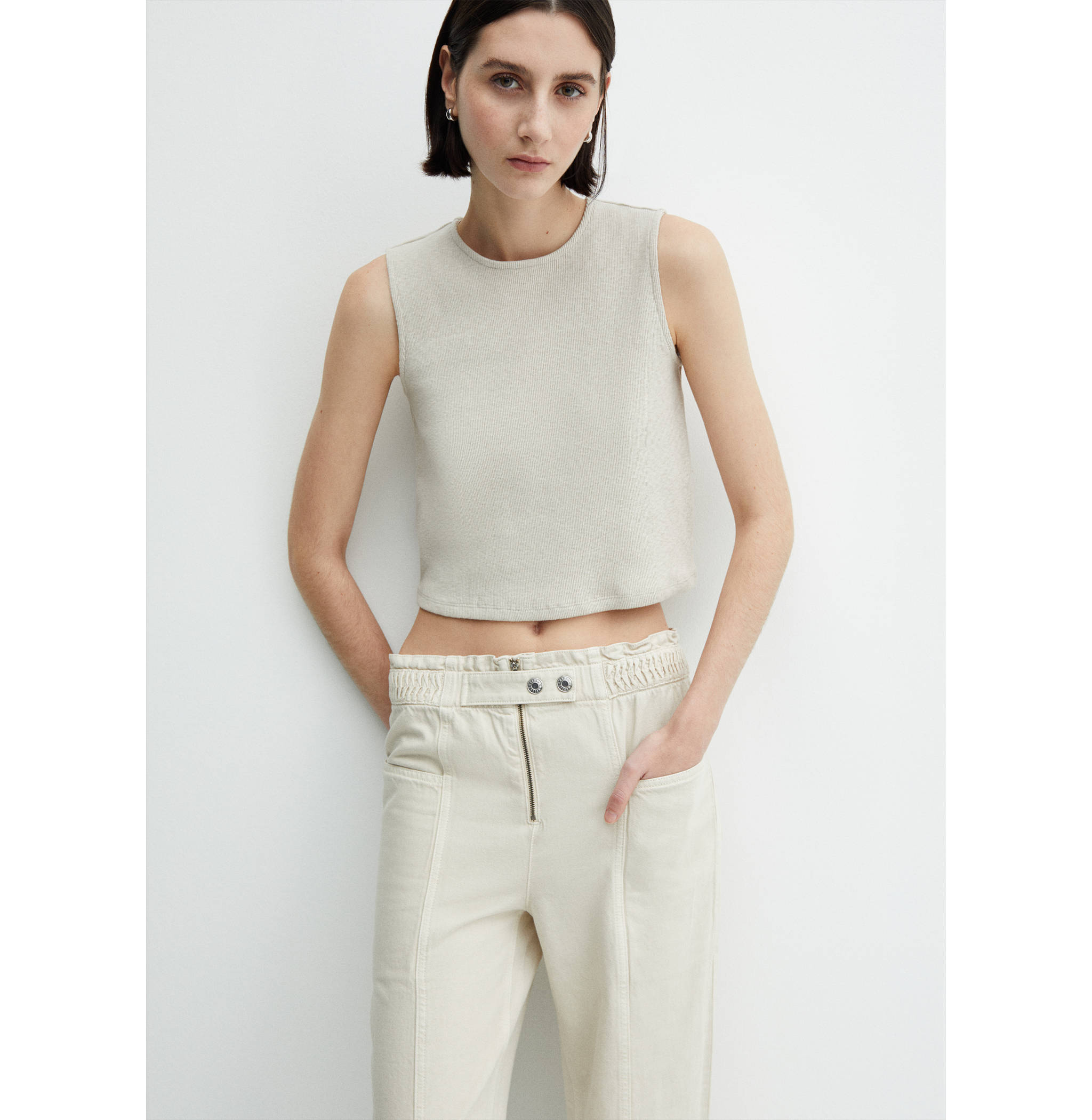 Cotton tank top - Medium plane