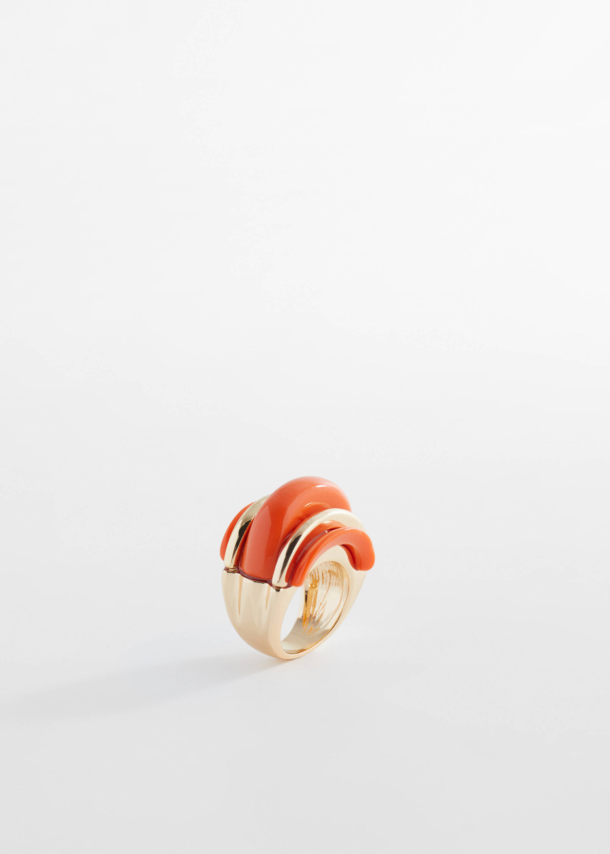 Ring mit Volumen-Design - Mittlere Ansicht