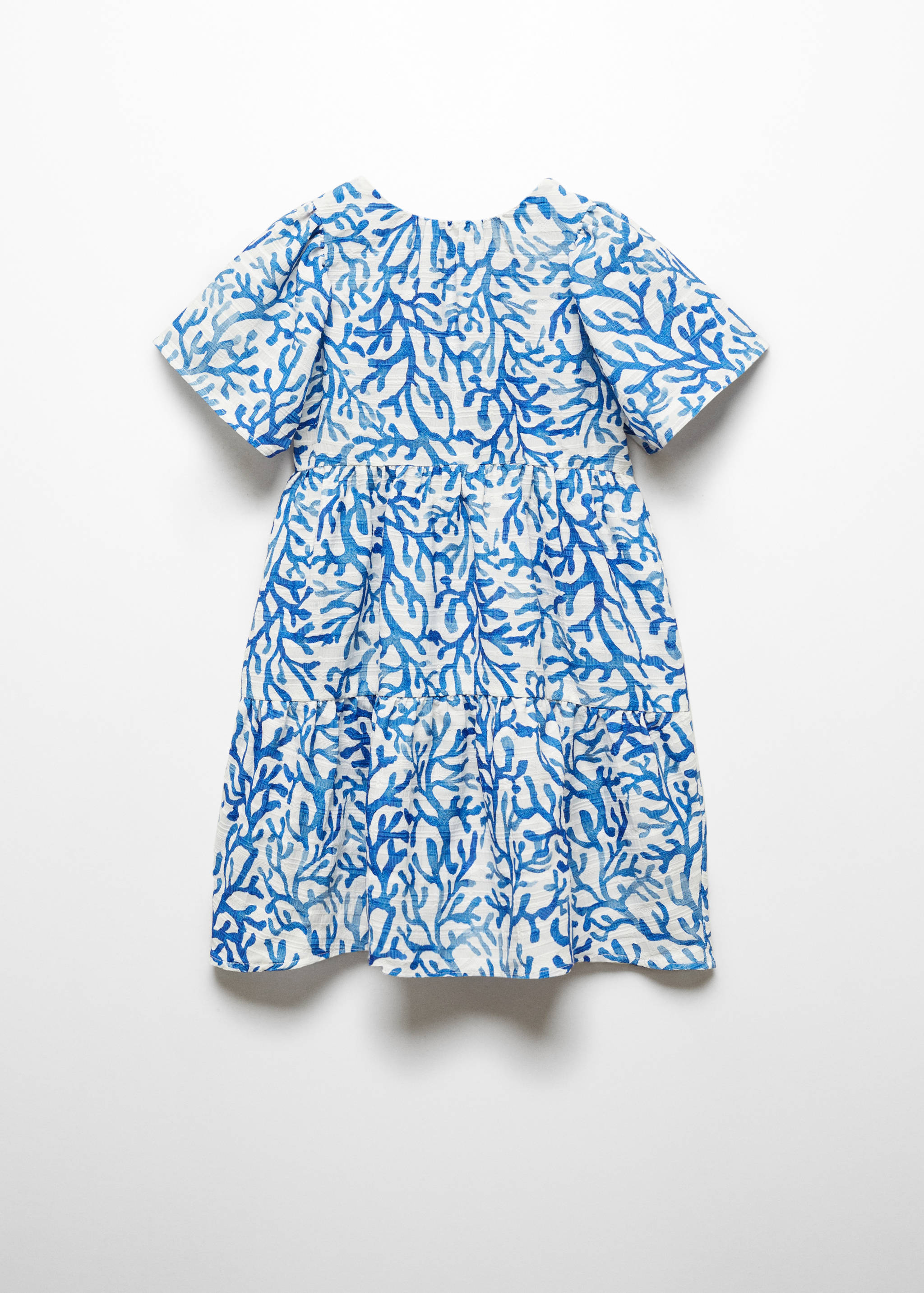 Robe imprimée à nœud - Article sans modèle