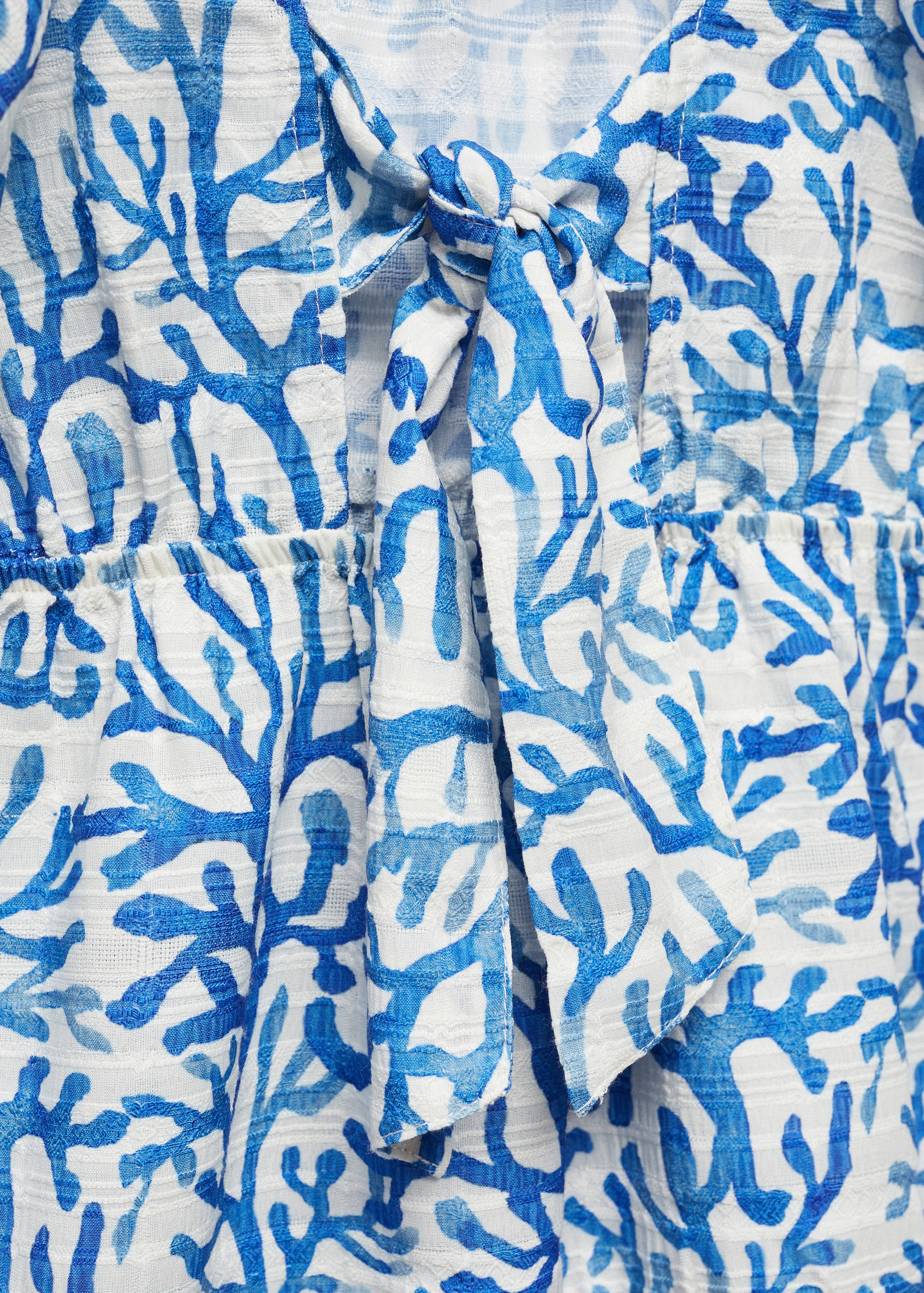 Robe imprimée à nœud - Détail de l'article 8