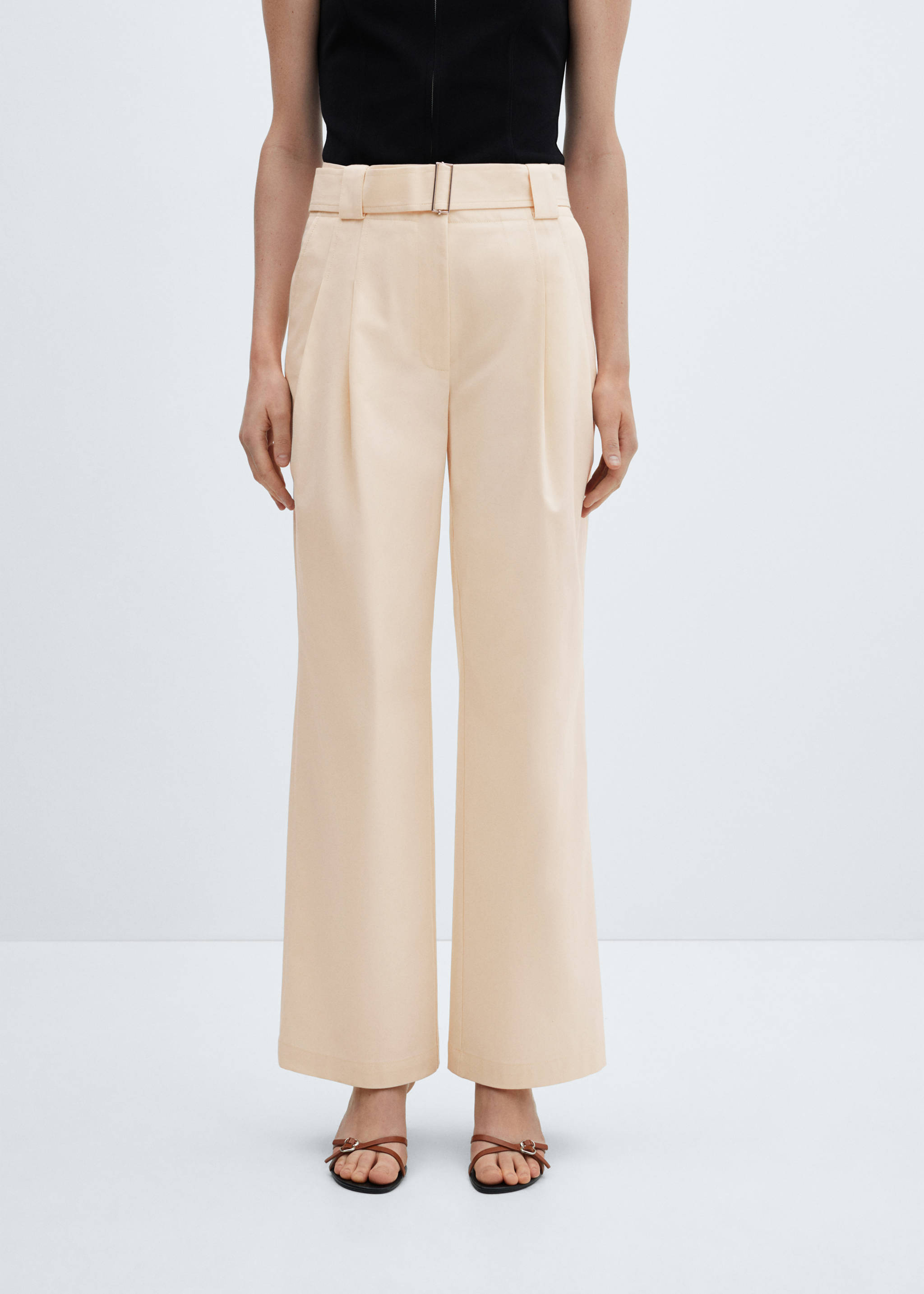 pants with belt loops - Medium plane