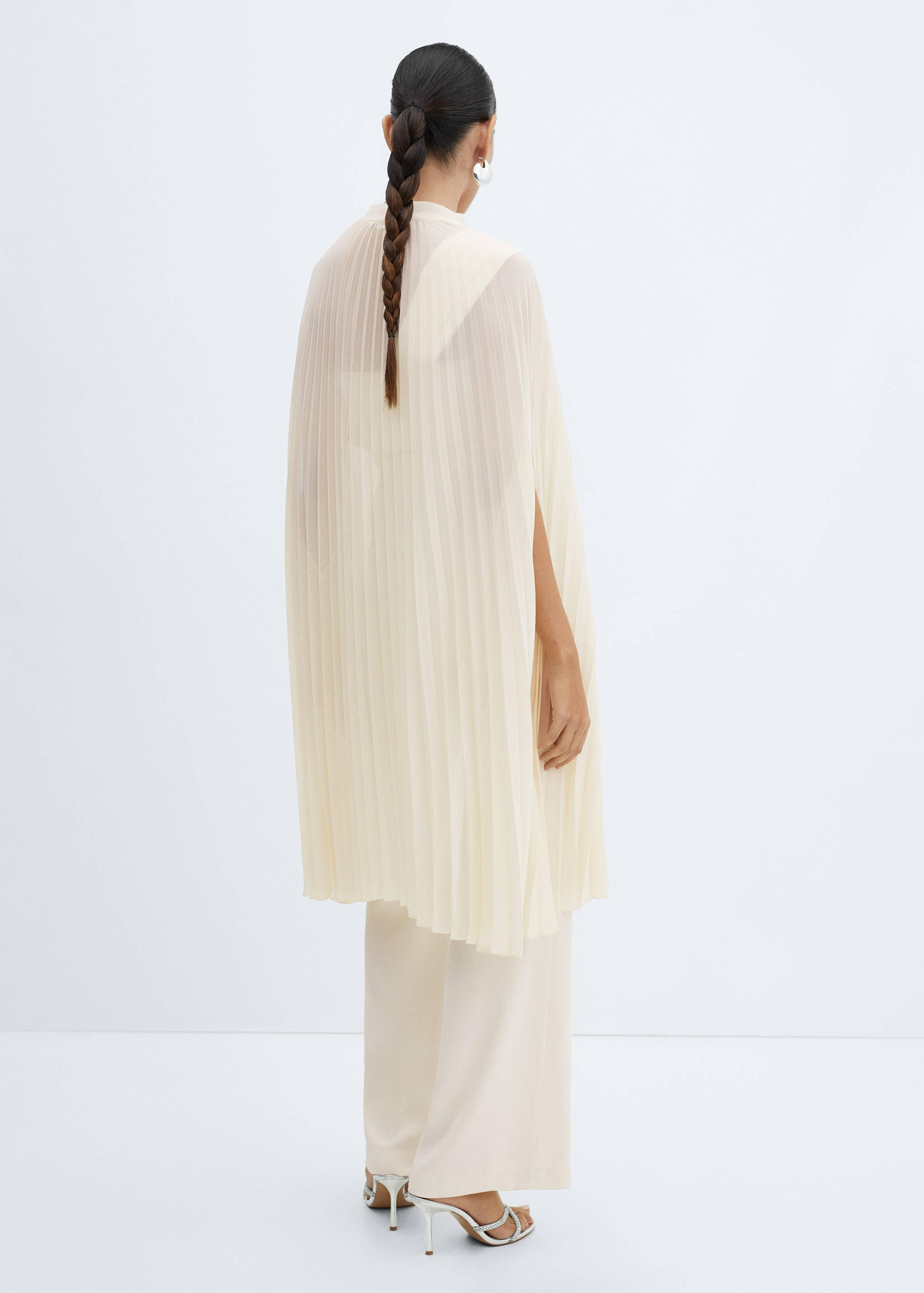 Capa plisada lazo - Reverso del artículo