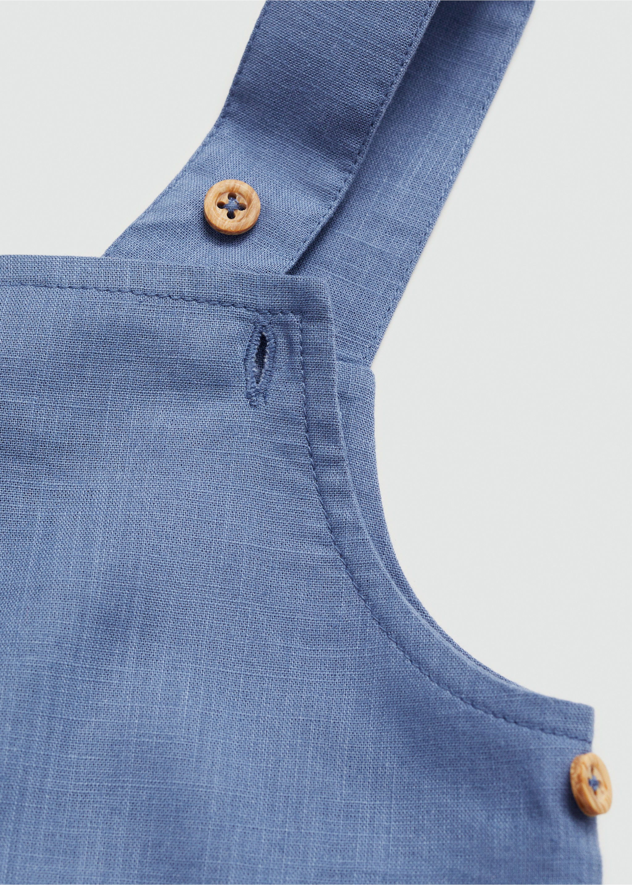 Pockets cotton dungarees - Details of the article 8