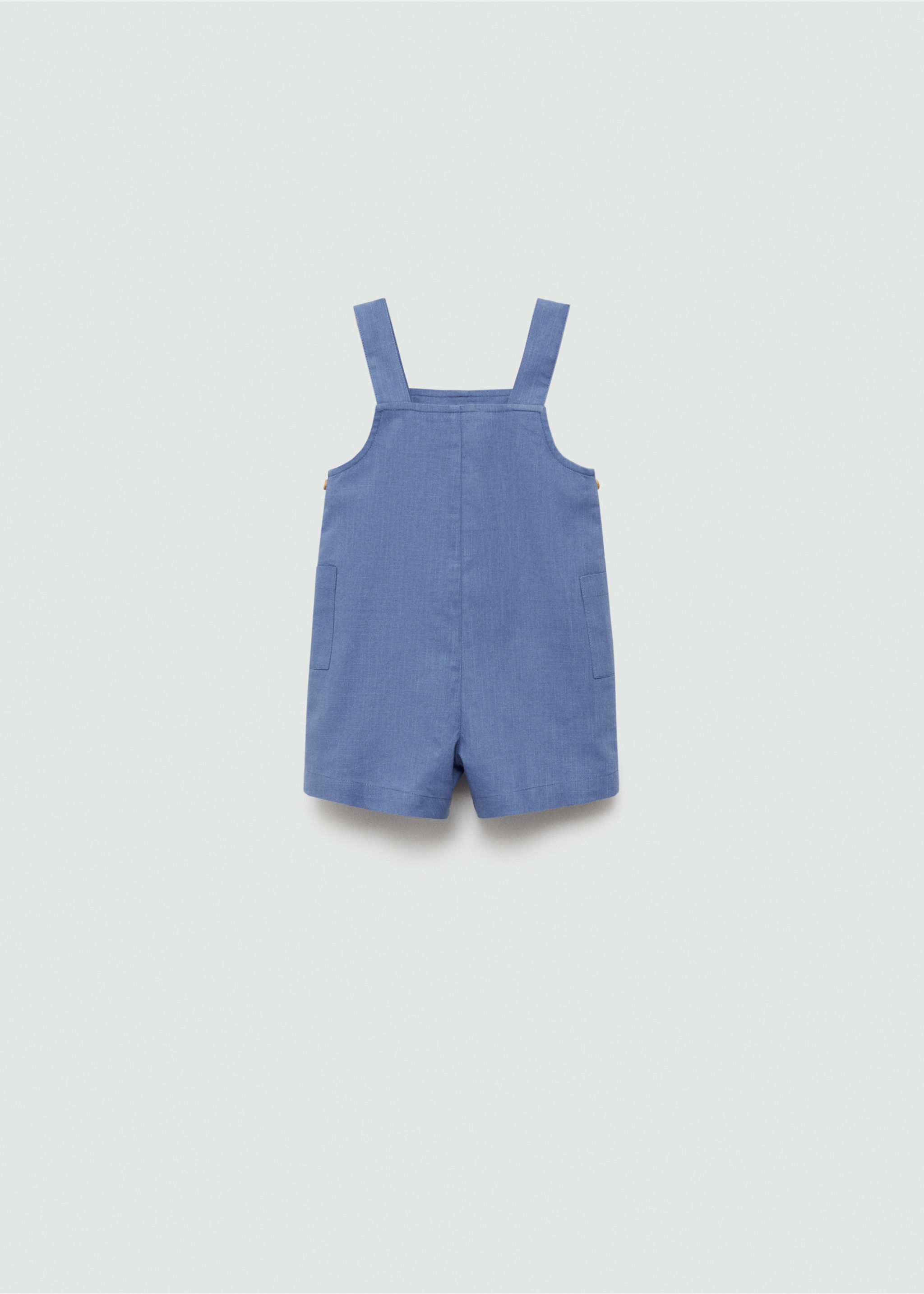 Pockets cotton dungarees - Reverse of the article