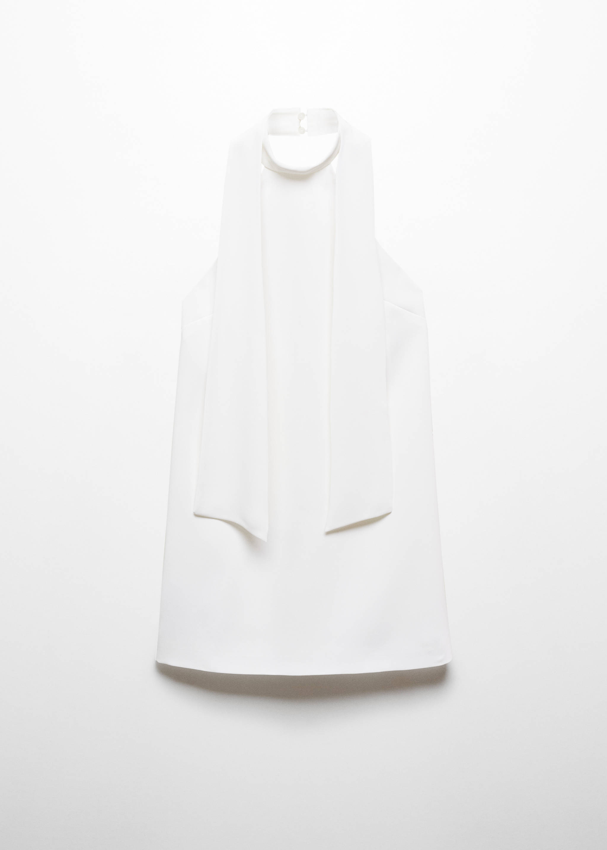 Halter-neck open-back dress - Article without model