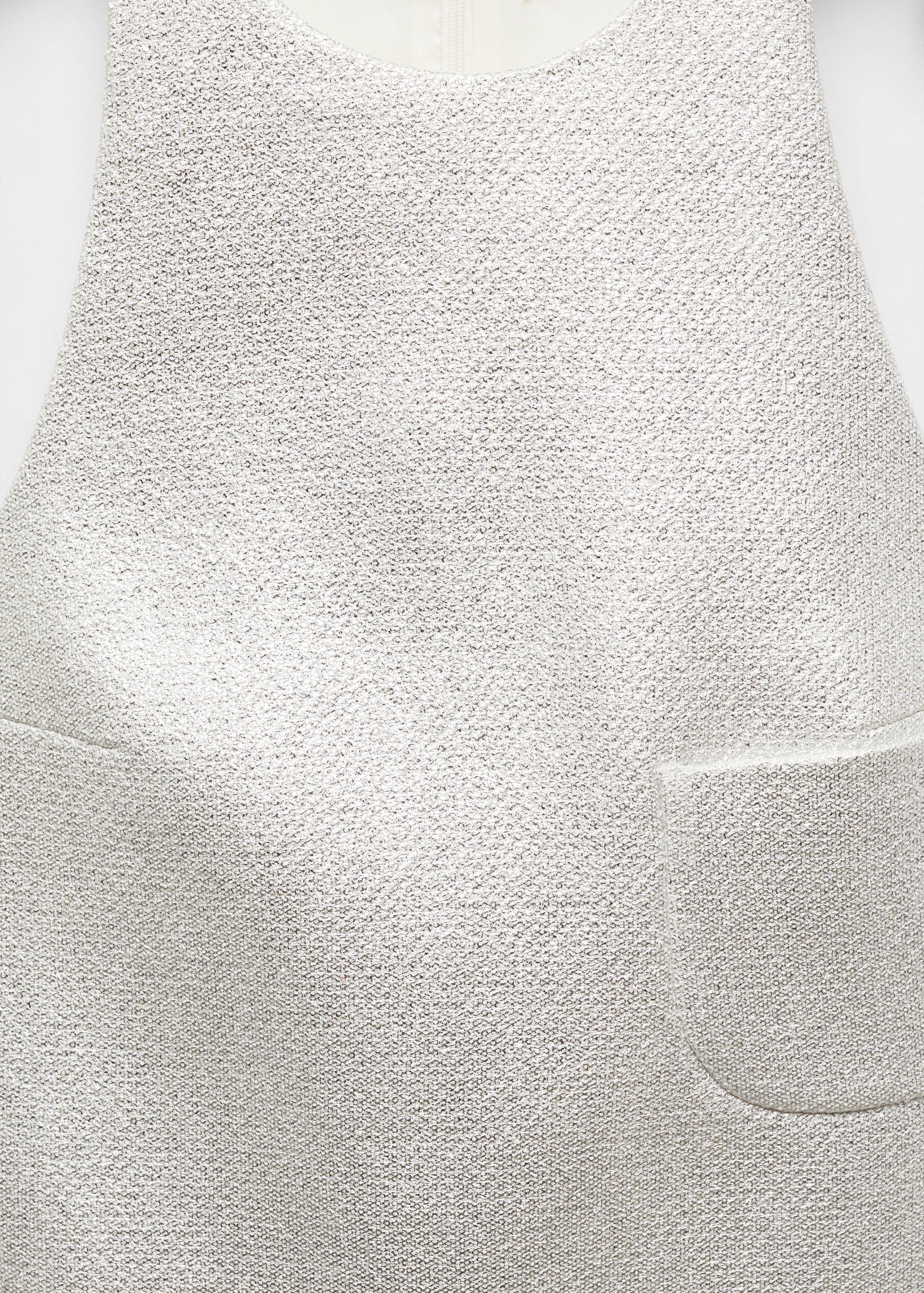 Short foil-effect dress - Details of the article 8
