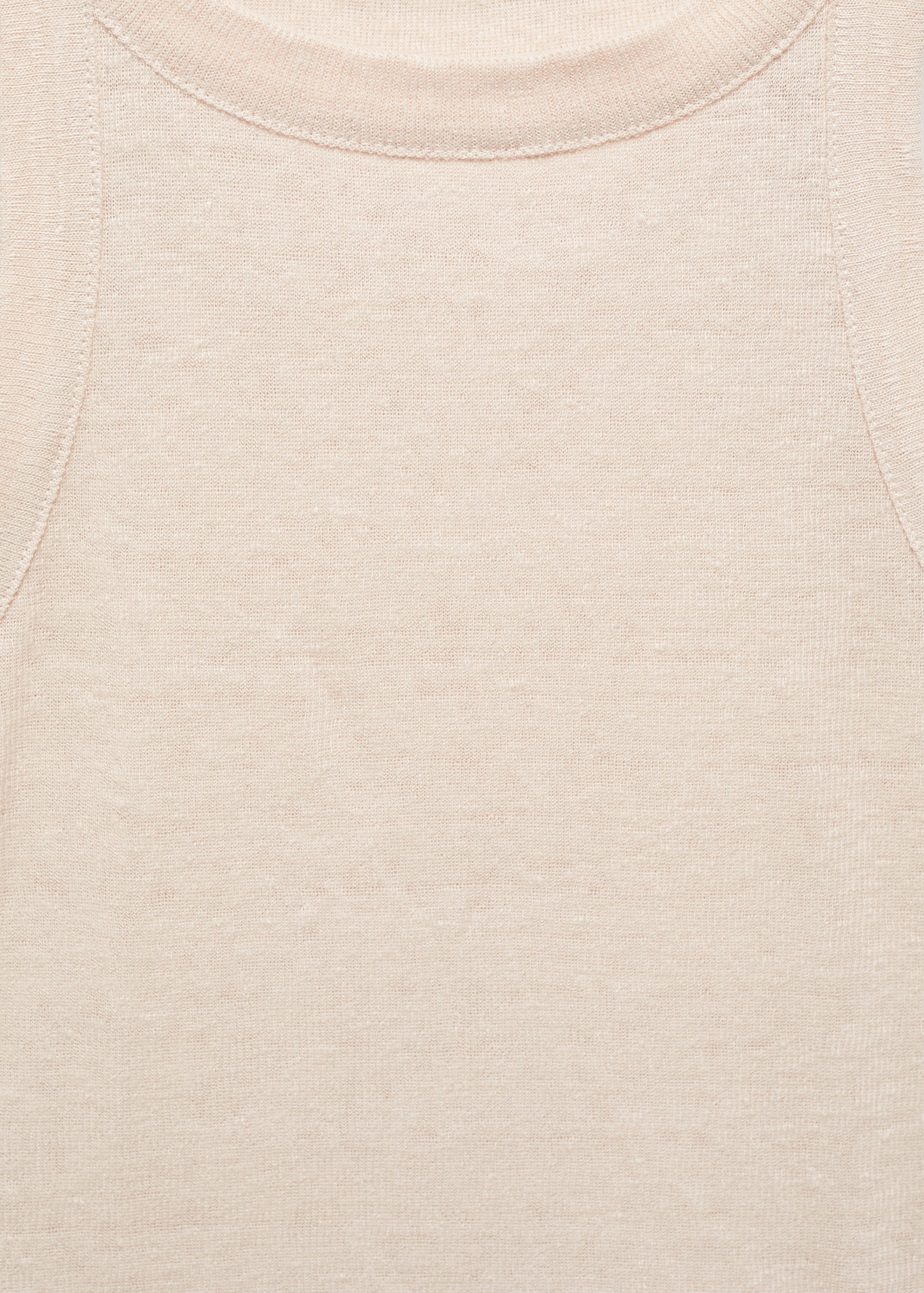 100% linen top - Details of the article 8