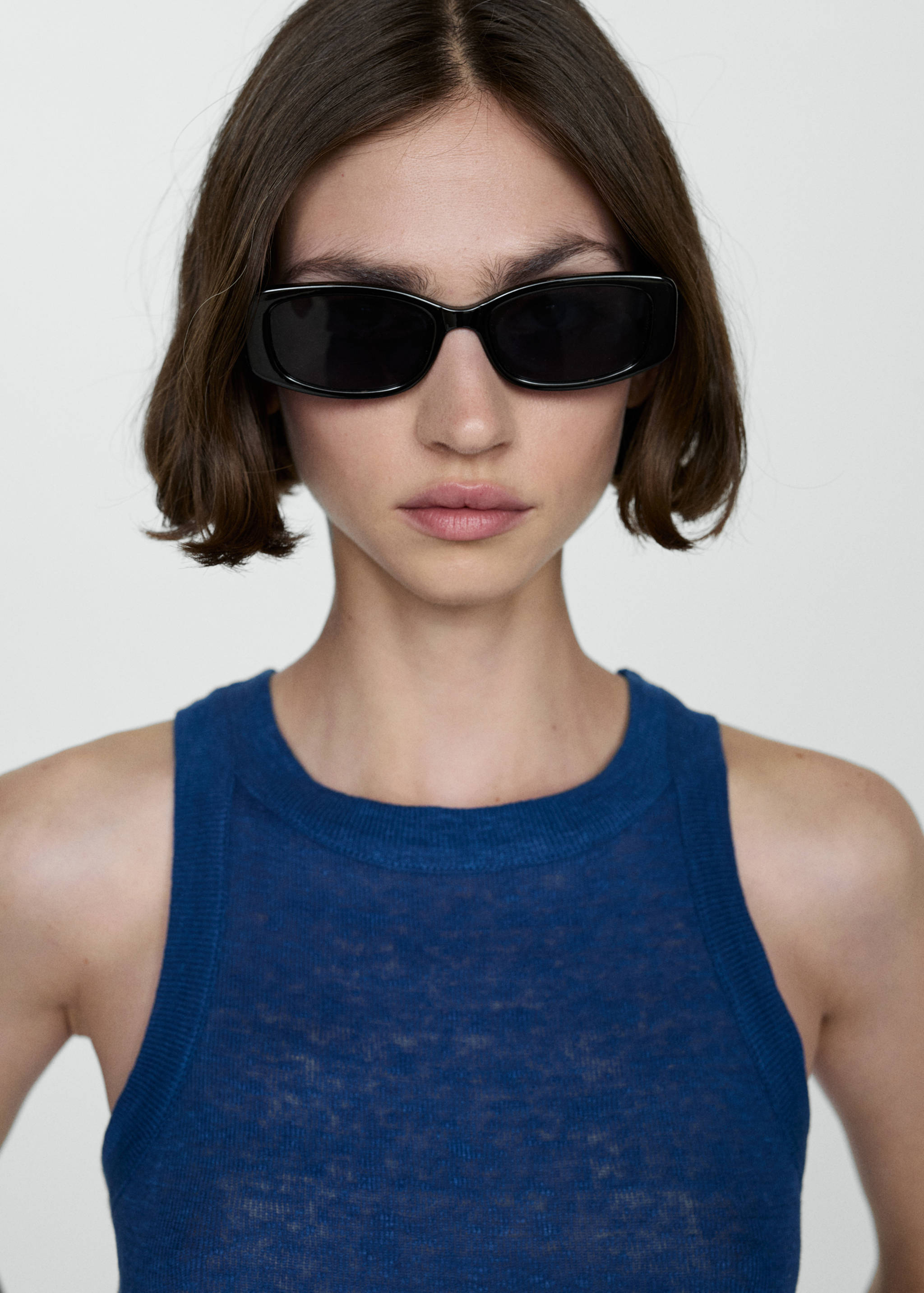 100% linen top - Details of the article 1