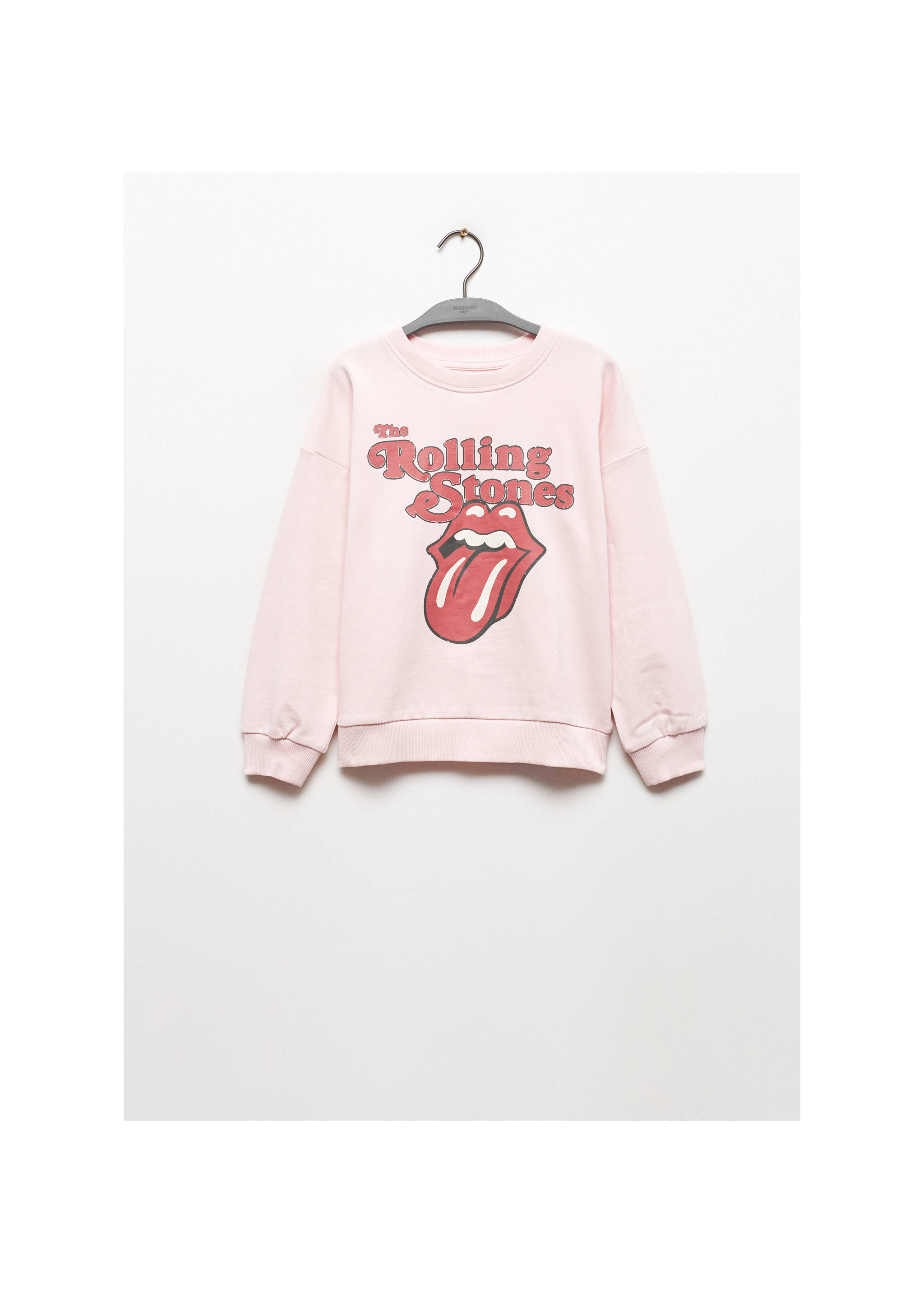 The Rolling Stones sweatshirt - Article without model, Light Pink. Ref: 67086735-00.