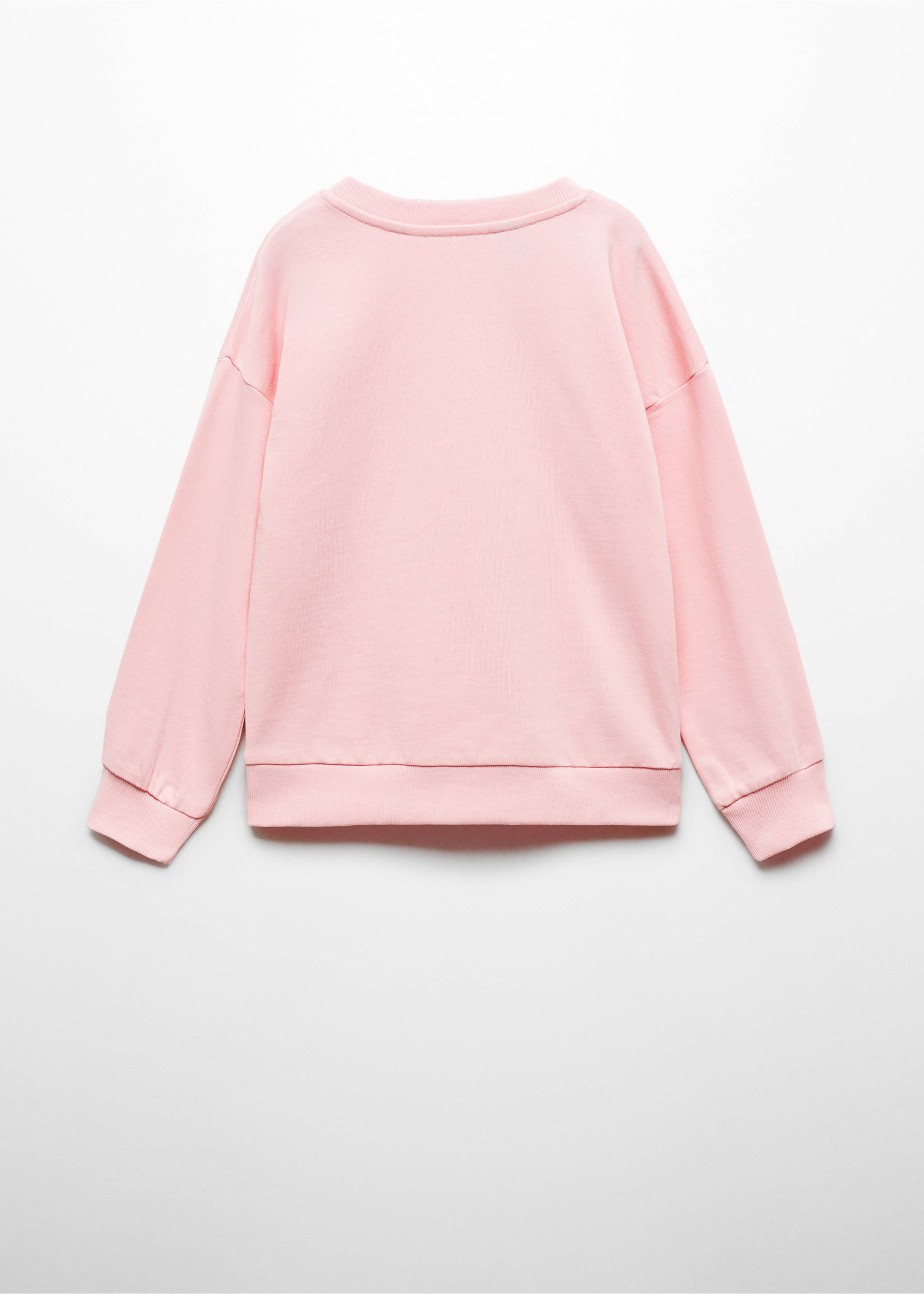 The Rolling Stones sweatshirt - Reverse of the article, Light Pink. Ref: 67086735-00.