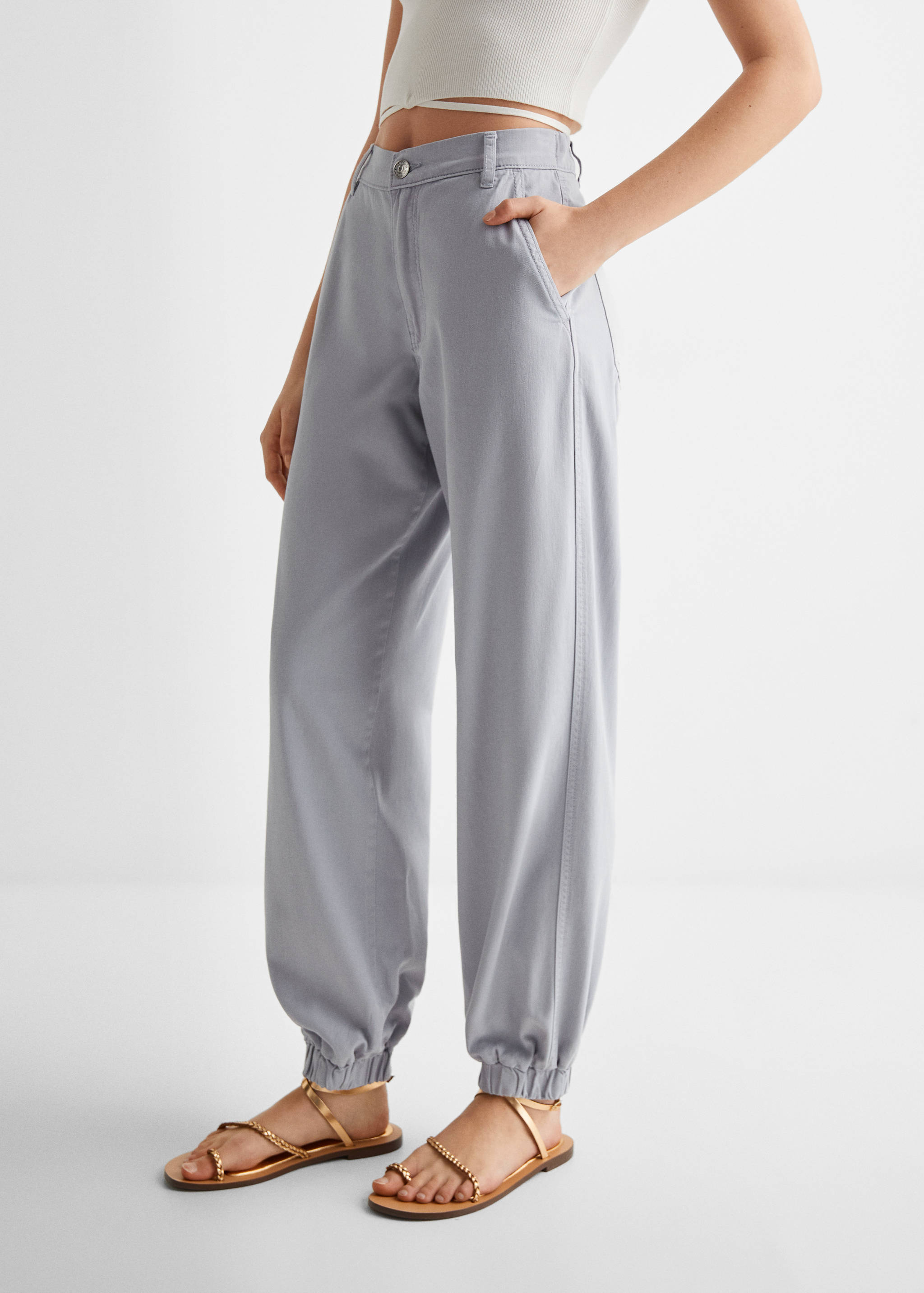 Pantalon jogger coton - Détail de l'article 3