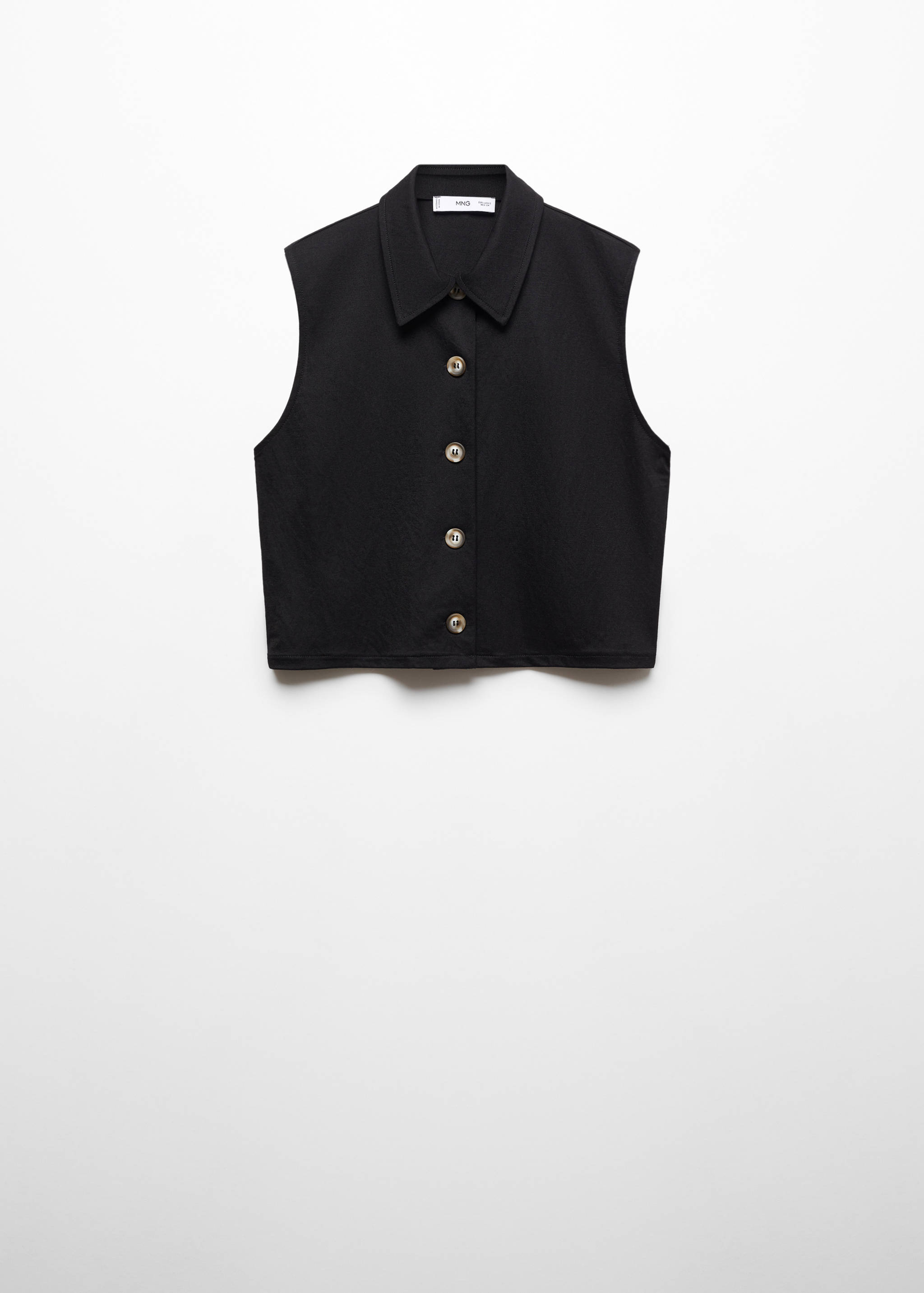 Chaleco cuello camisero - Artículo sin modelo