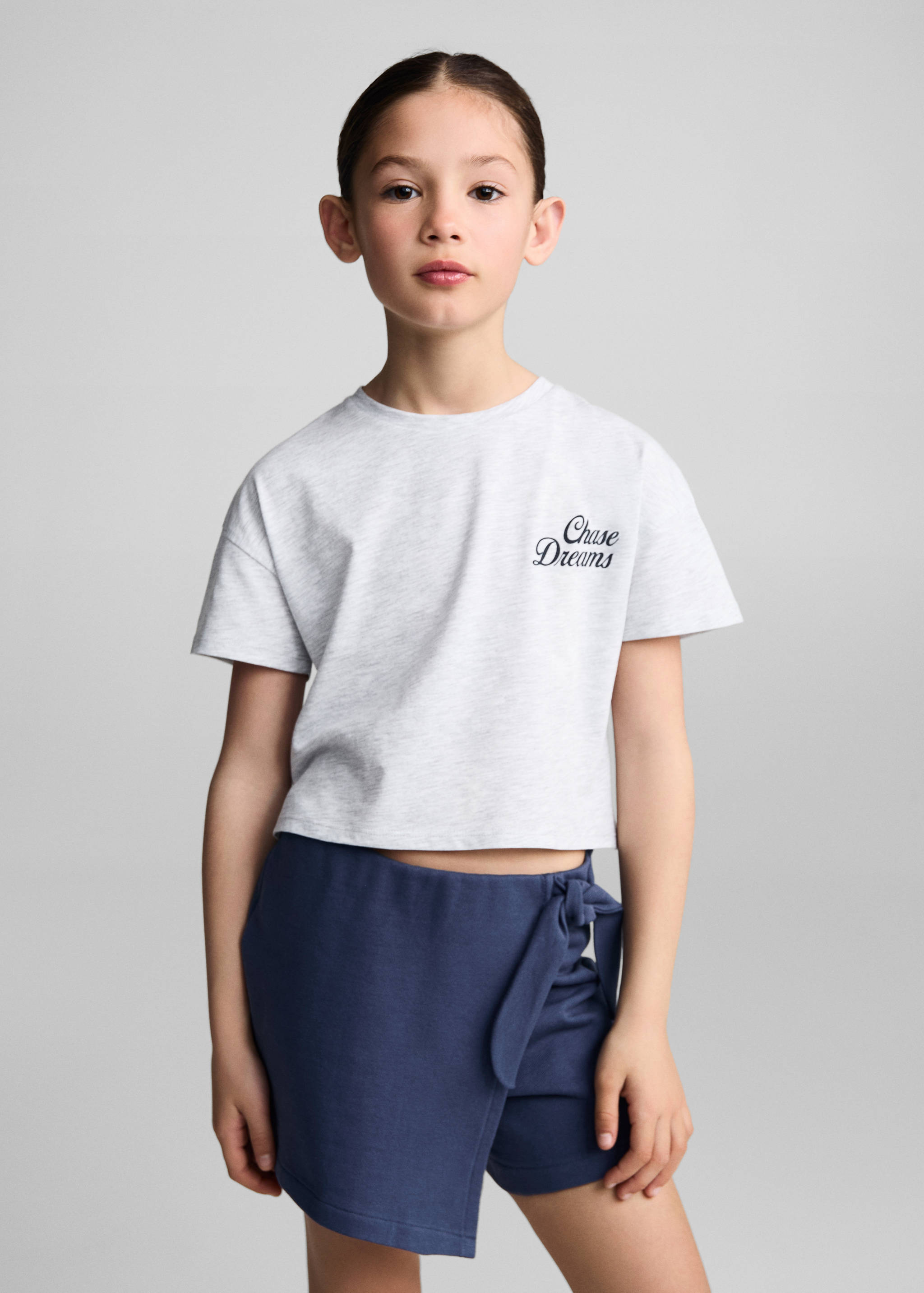 Jupe short portefeuille - Plan moyen