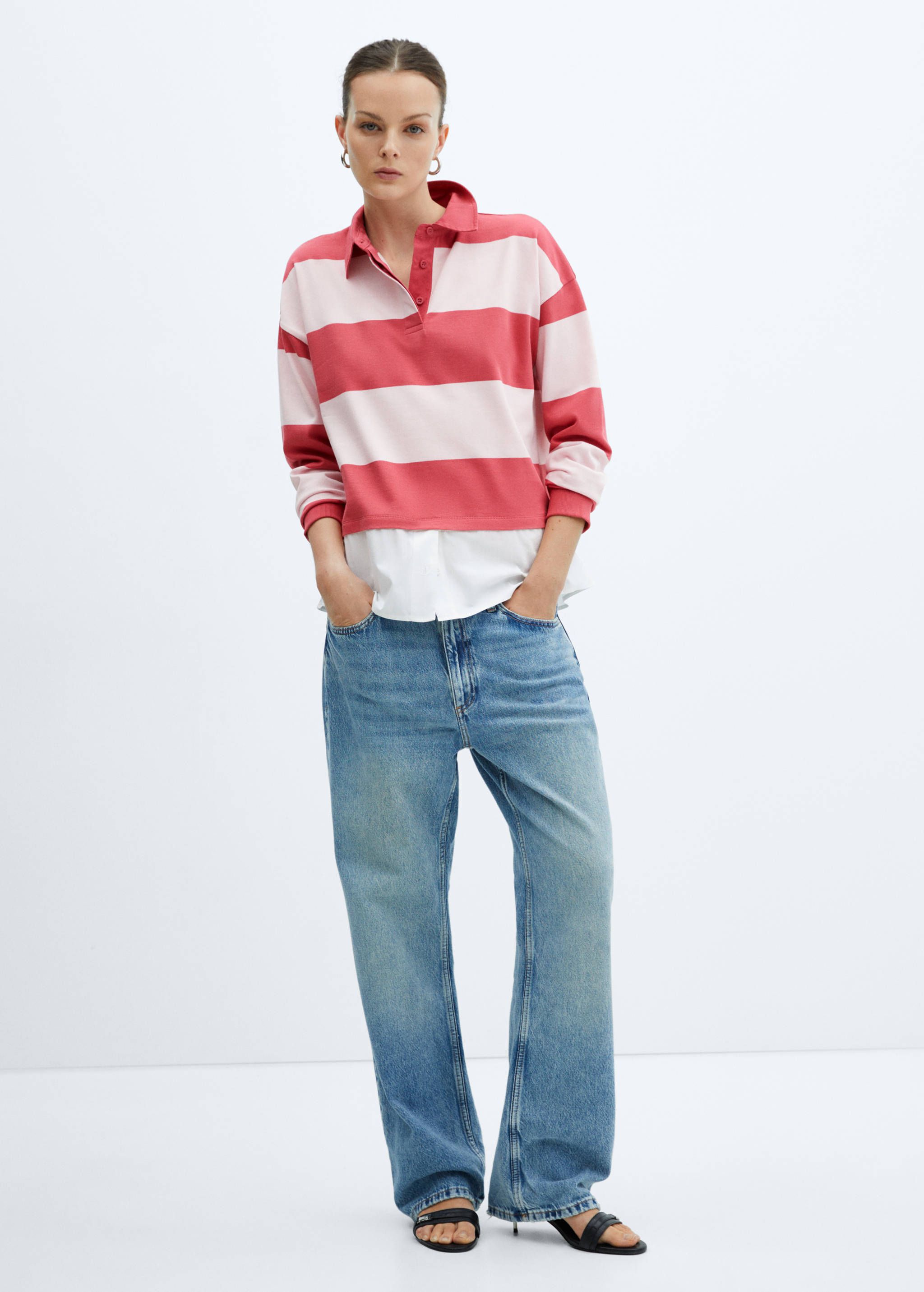 Striped combined polo shirt - General plane