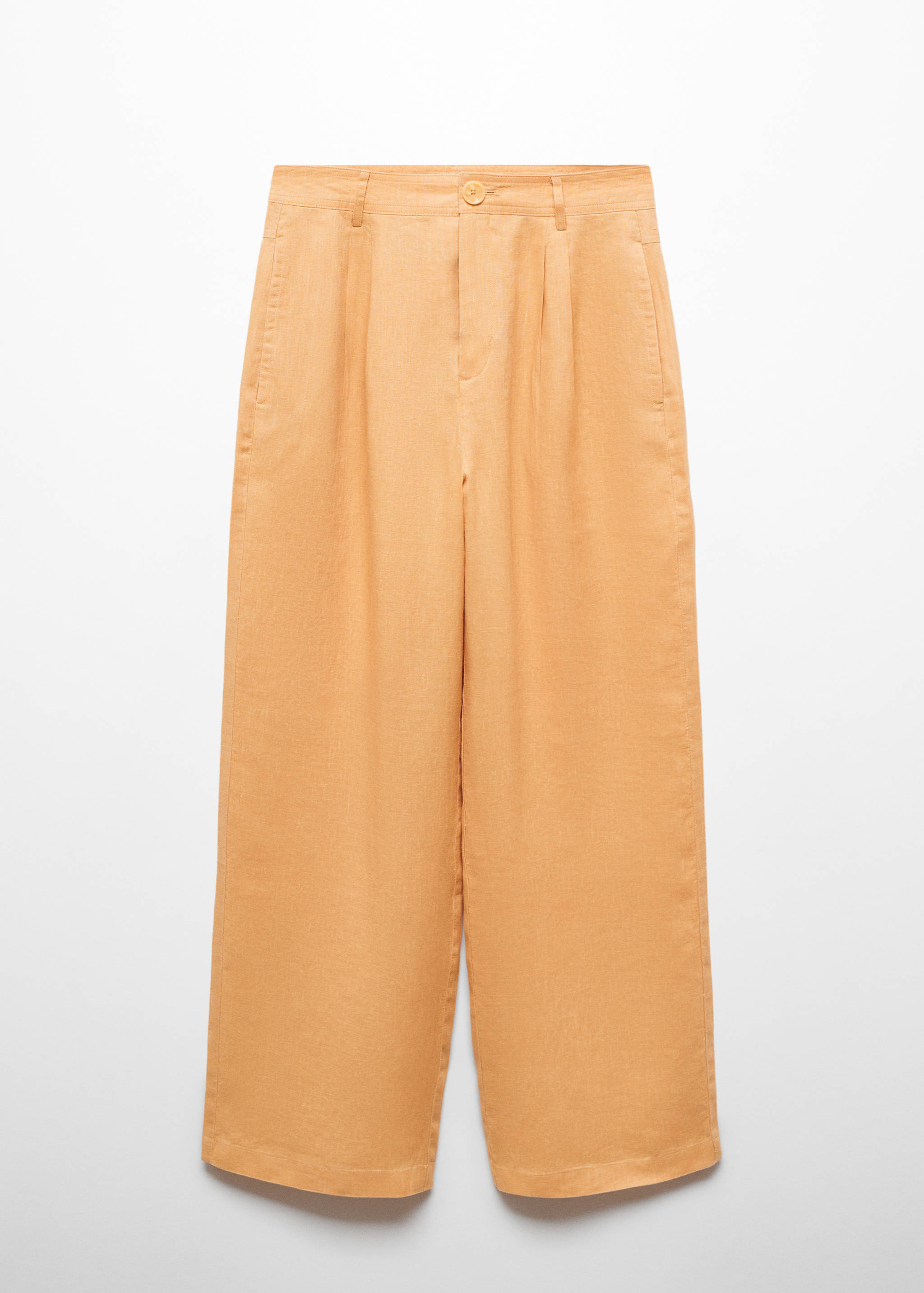 100% linen wide leg pants - Article without model