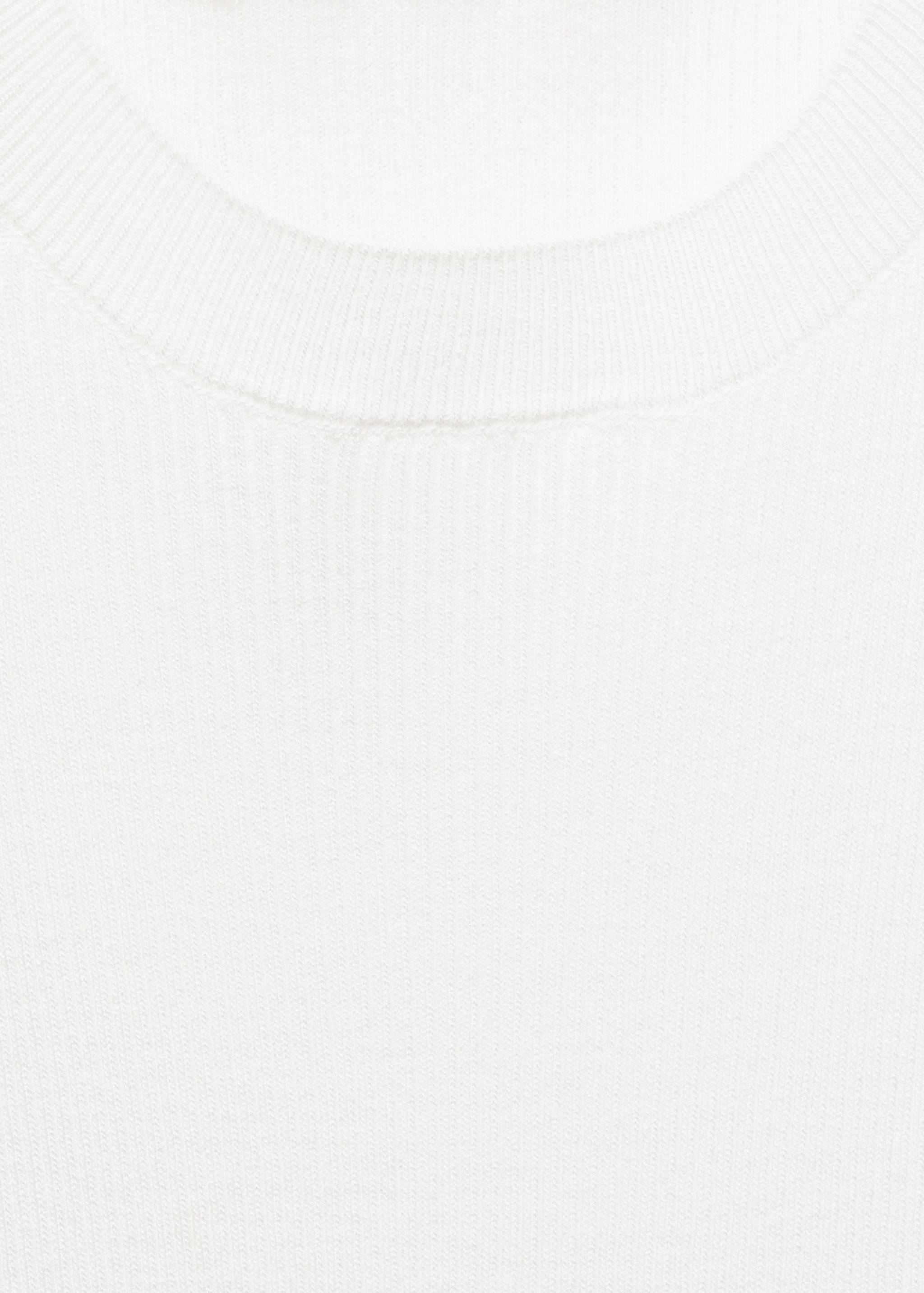 Ribbed knit top - Details of the article 8