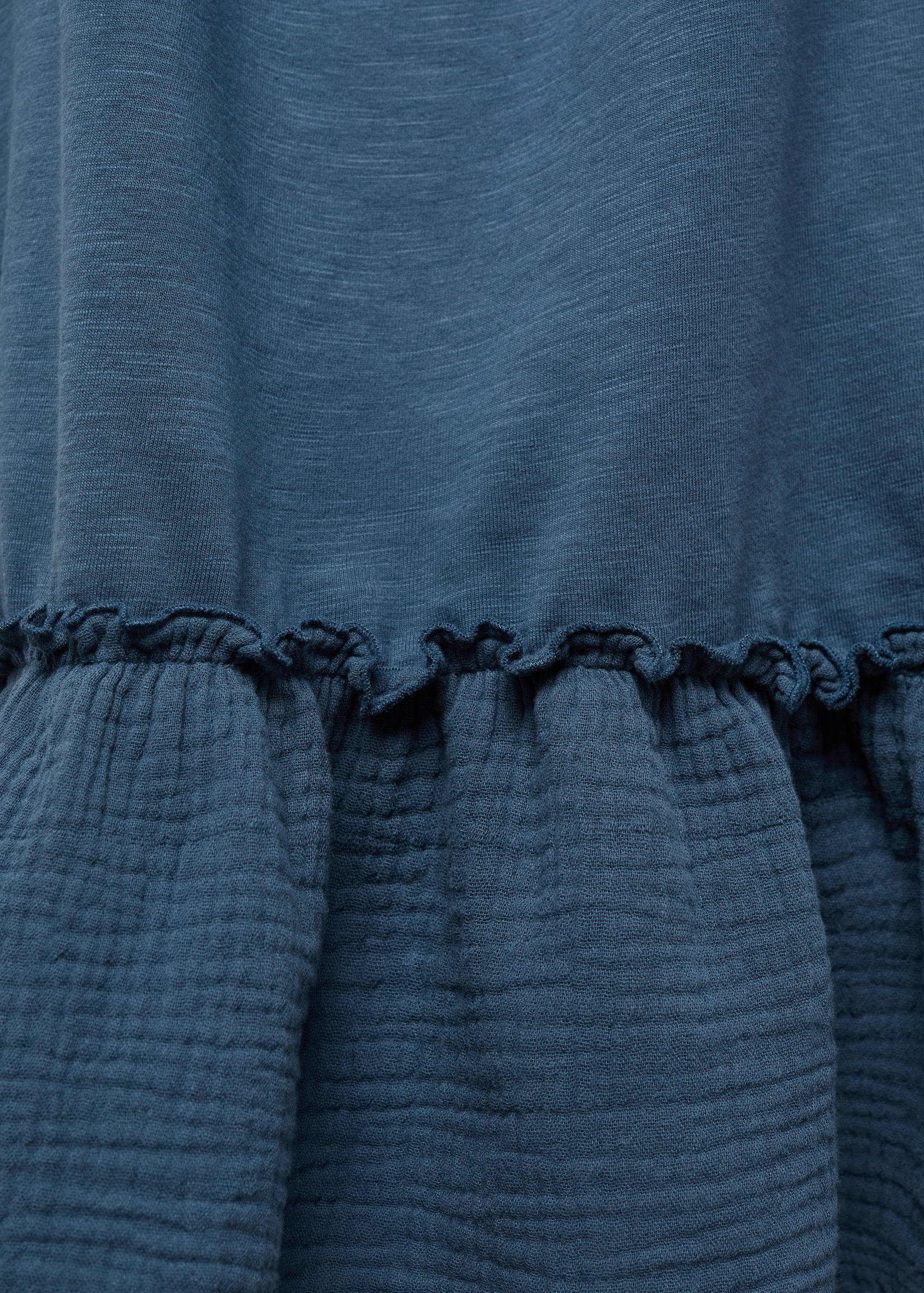Frill cotton dress - Details of the article 8