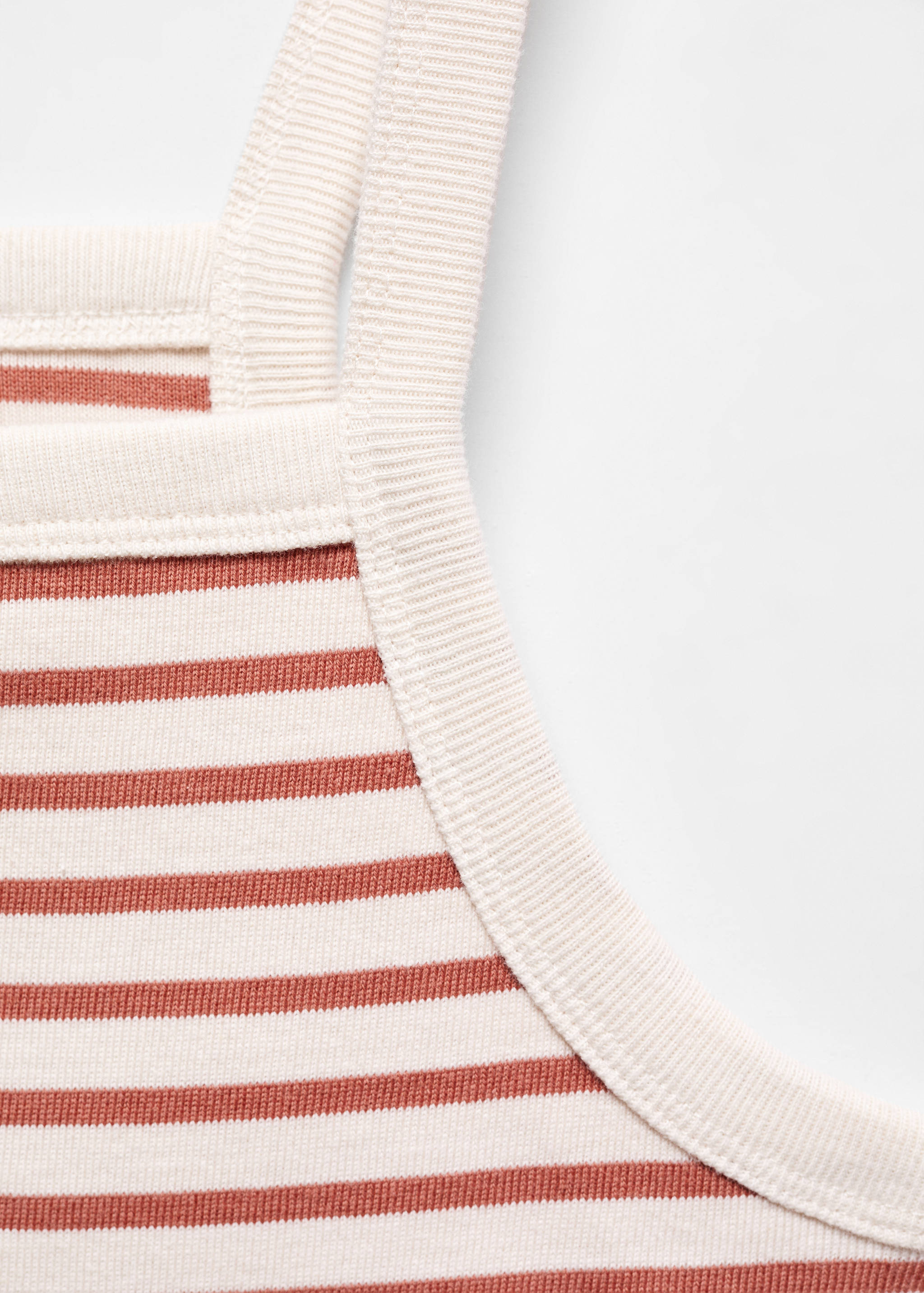 Gestreiftes Jersey-Top - Detail des Artikels 8