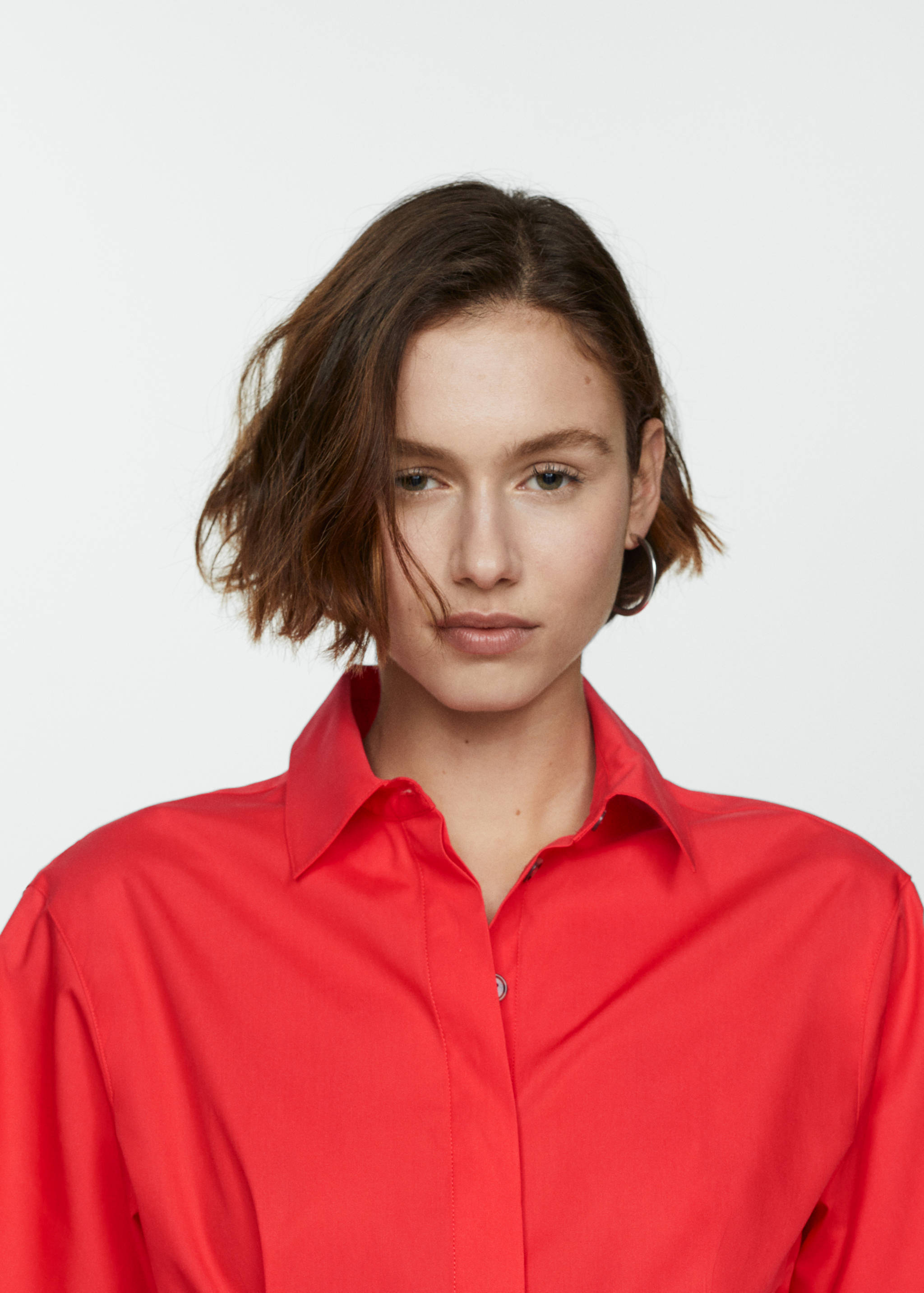 Belt shirt dress - Details of the article 1