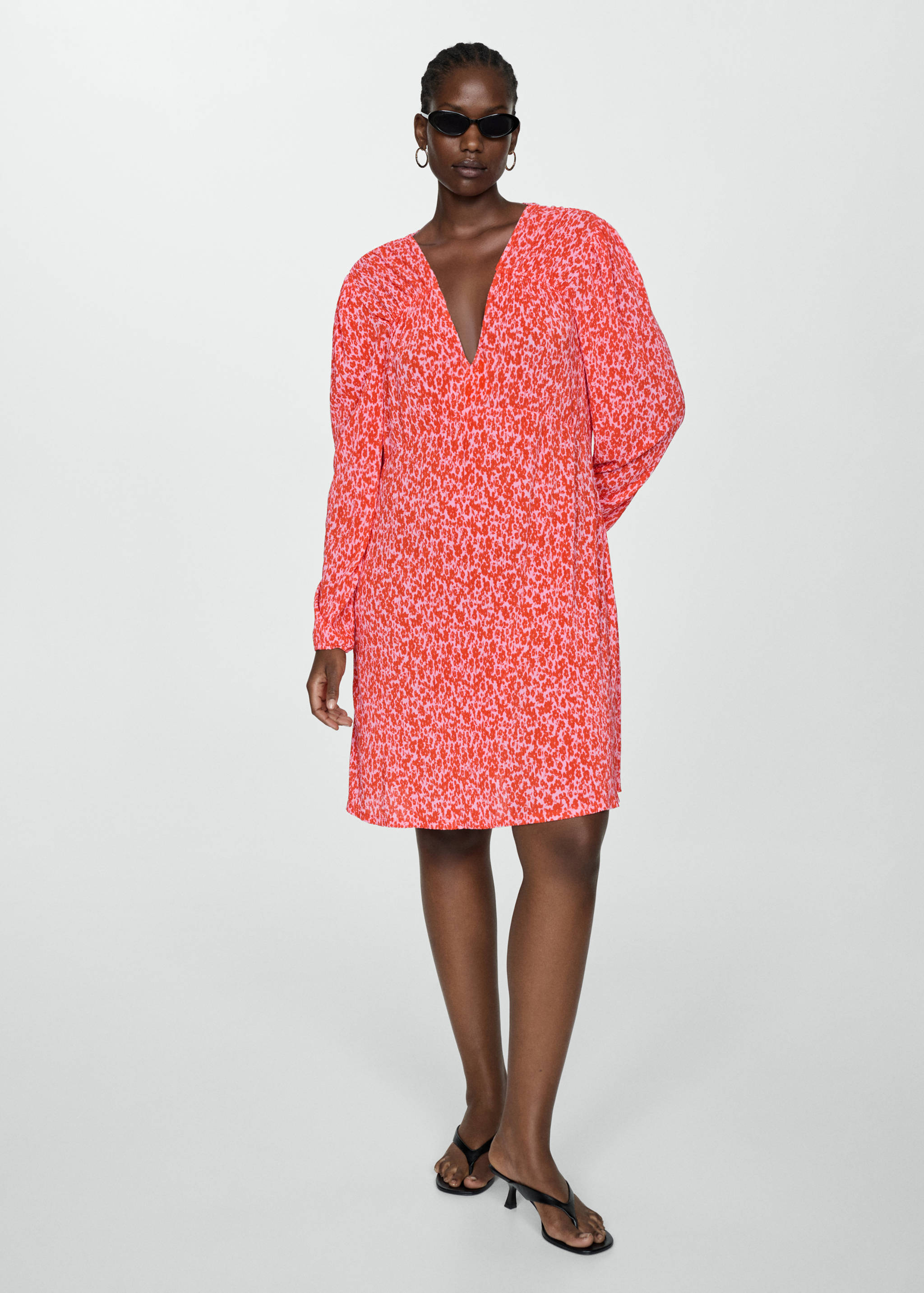 Floral print dress - Details of the article 6