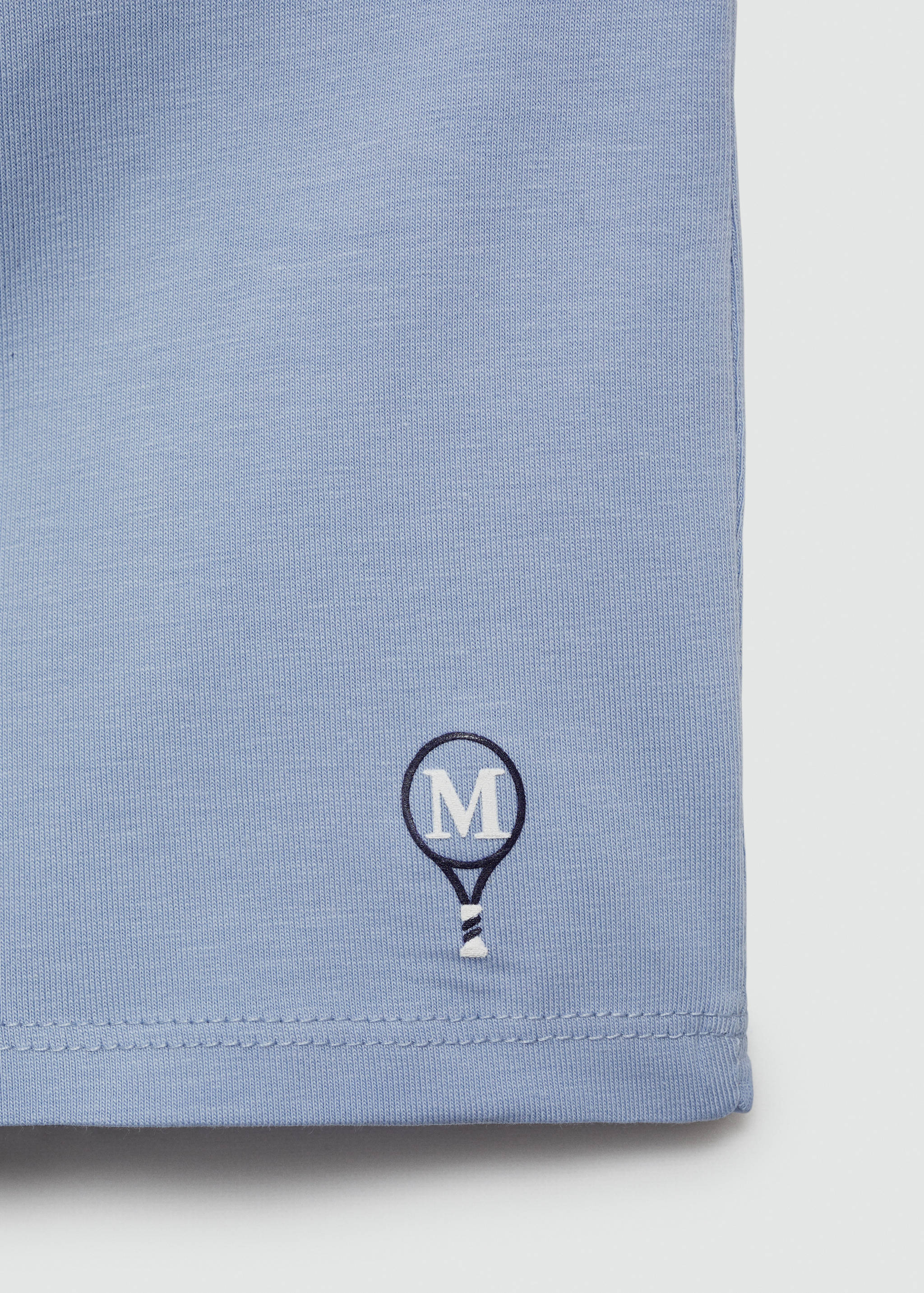 Tank top with embroidered detail - Details of the article 8