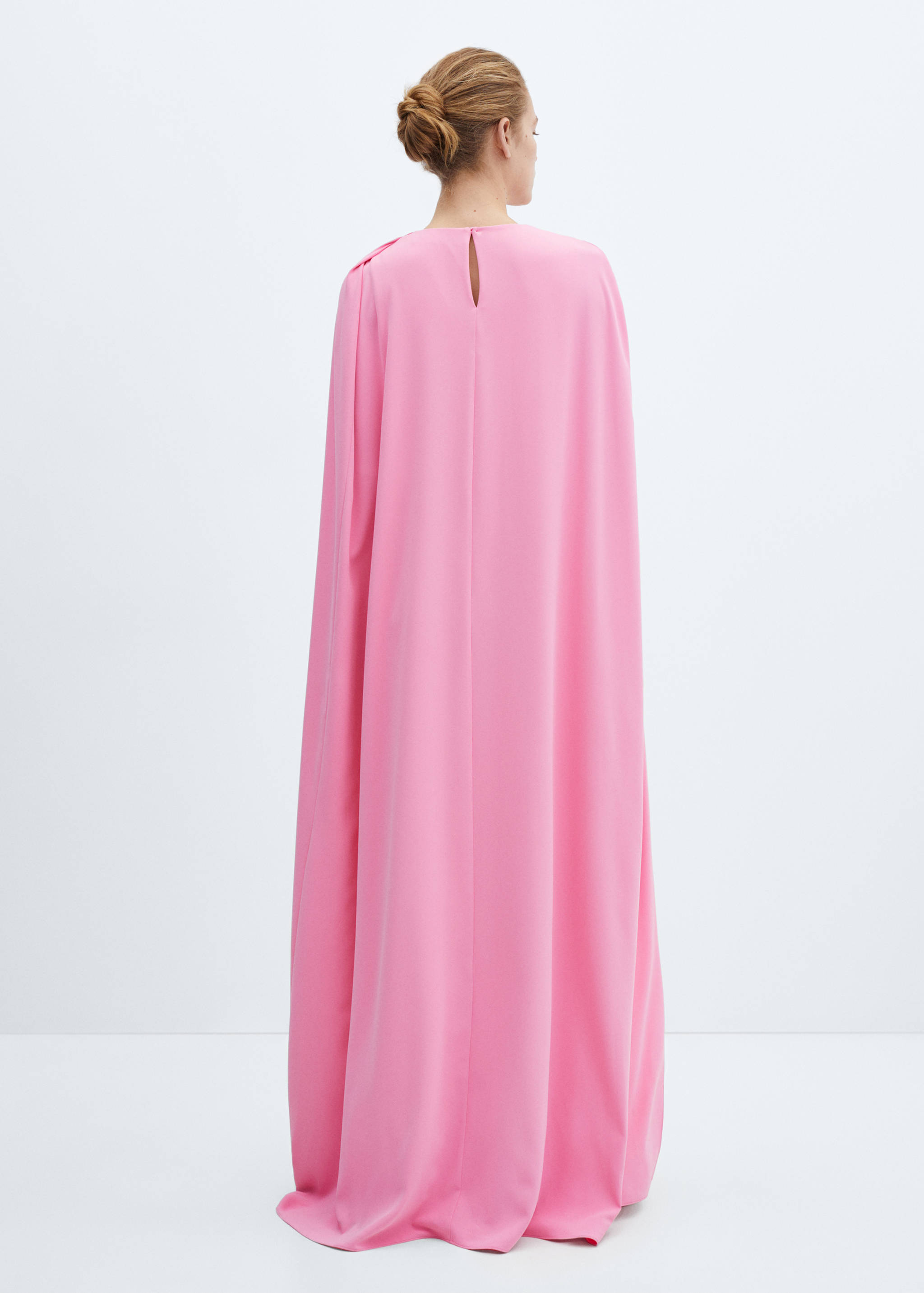 Double-layer long dress - Reverse of the article