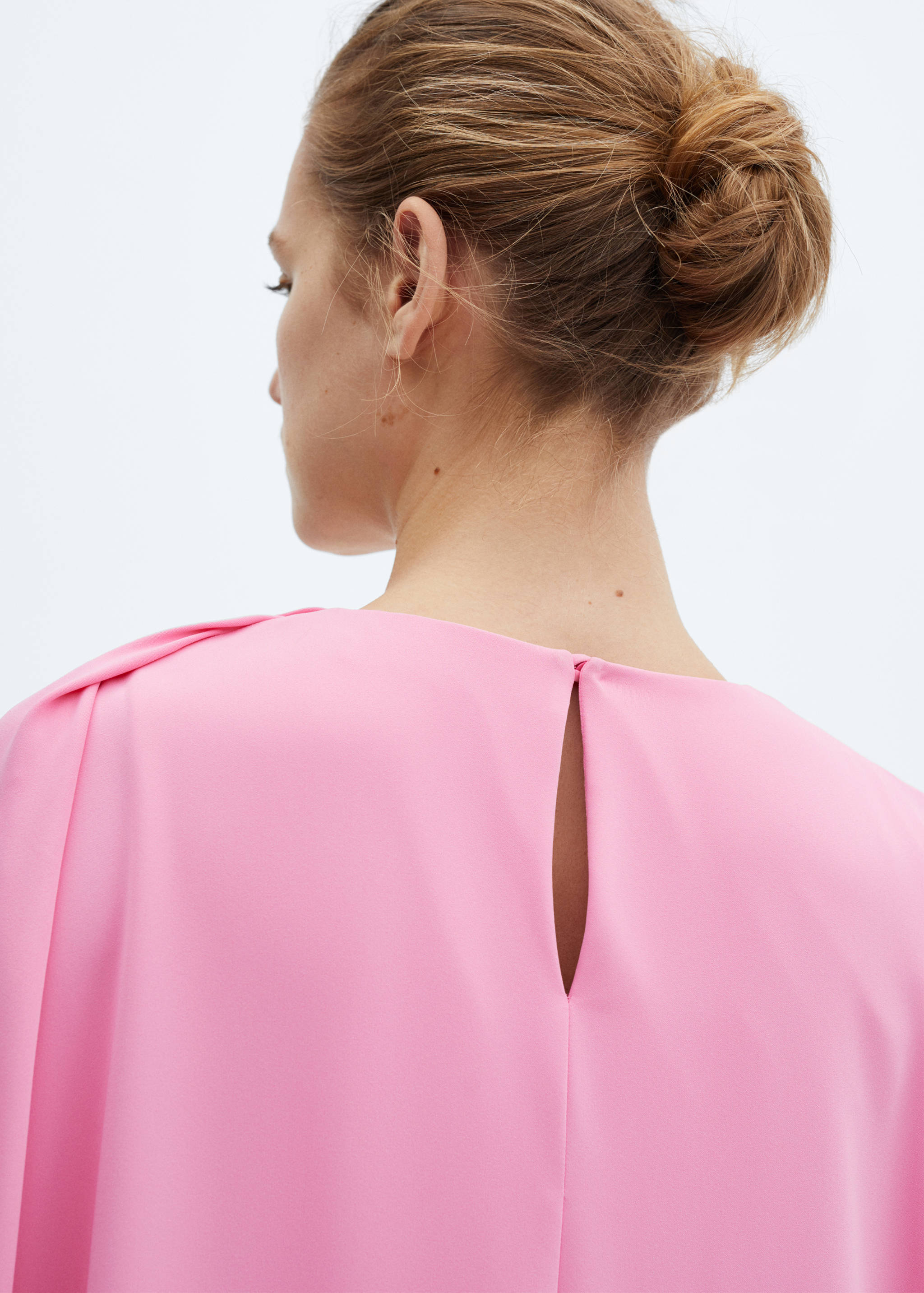 Double-layer long dress - Details of the article 6