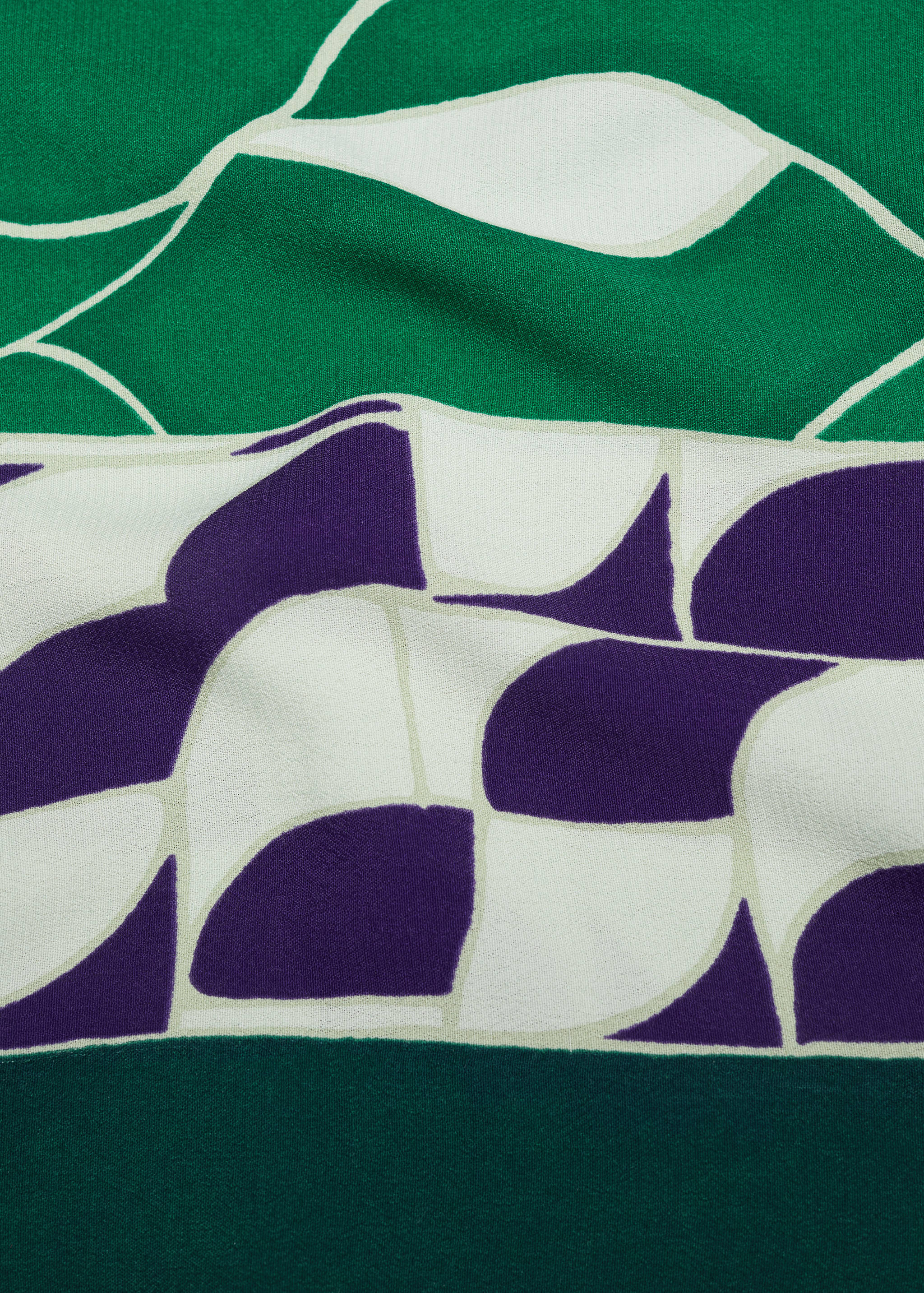 Printed straight pants - Details of the article 8