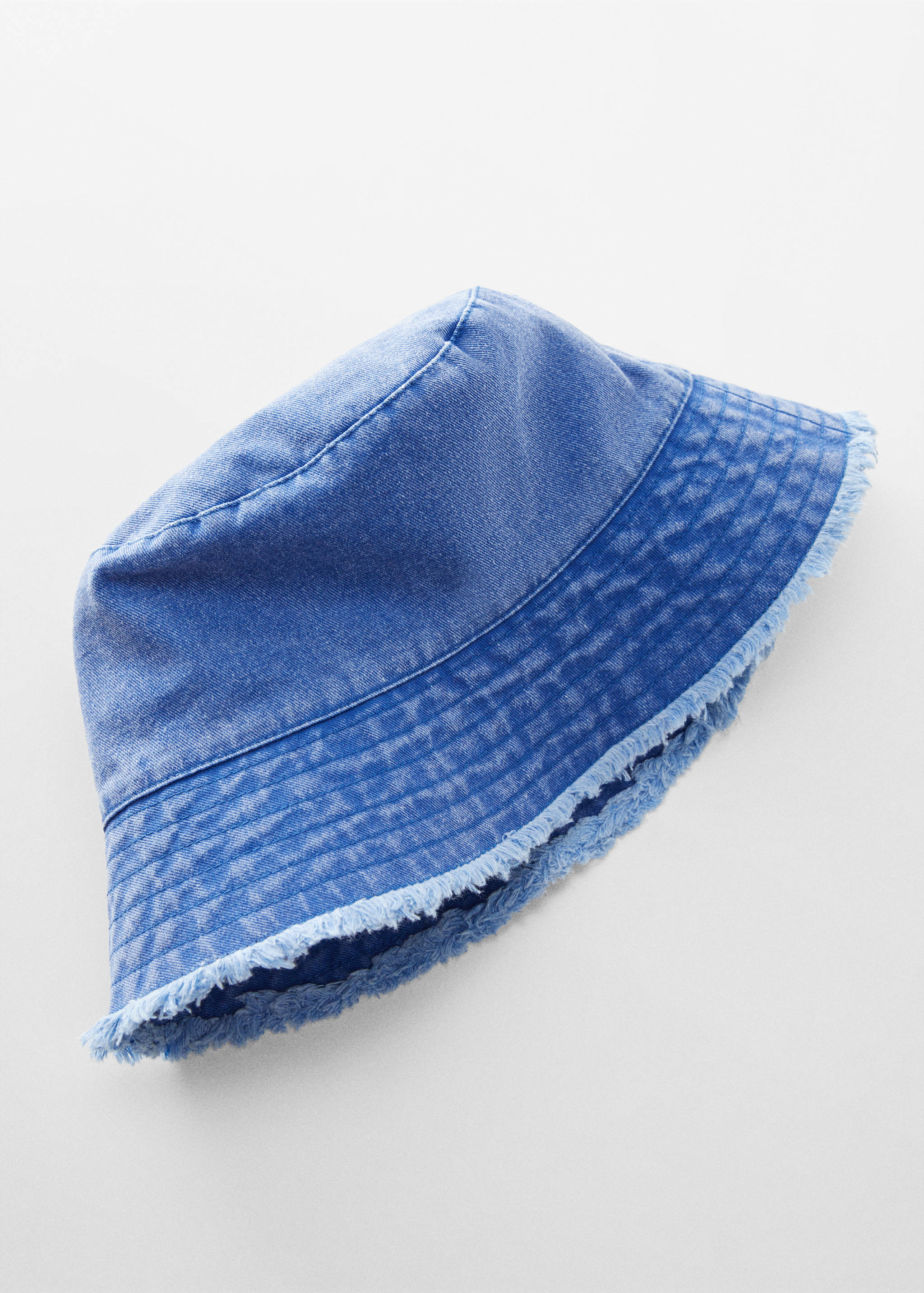 Frayed bucket hat - Medium plane
