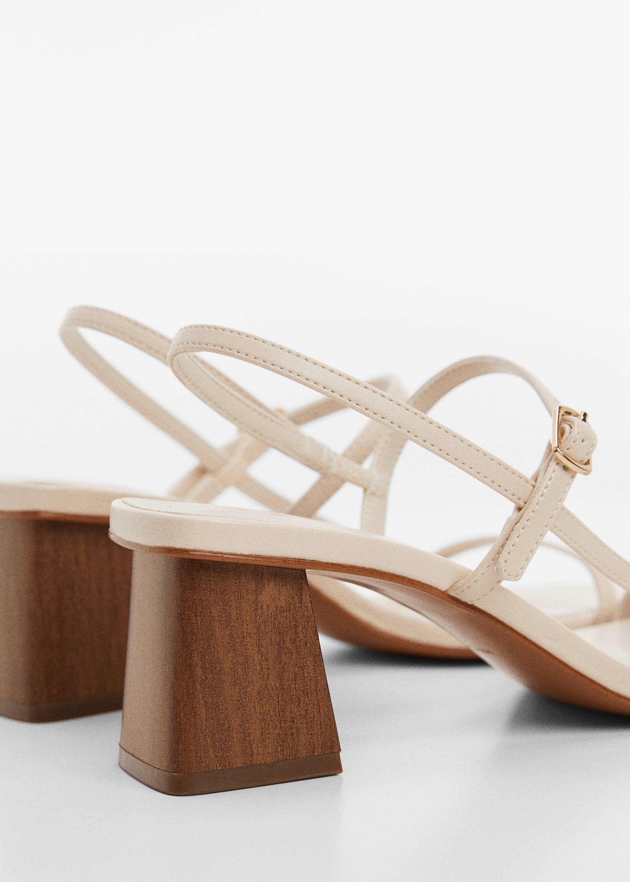Block-heel sandals - Details of the article 1