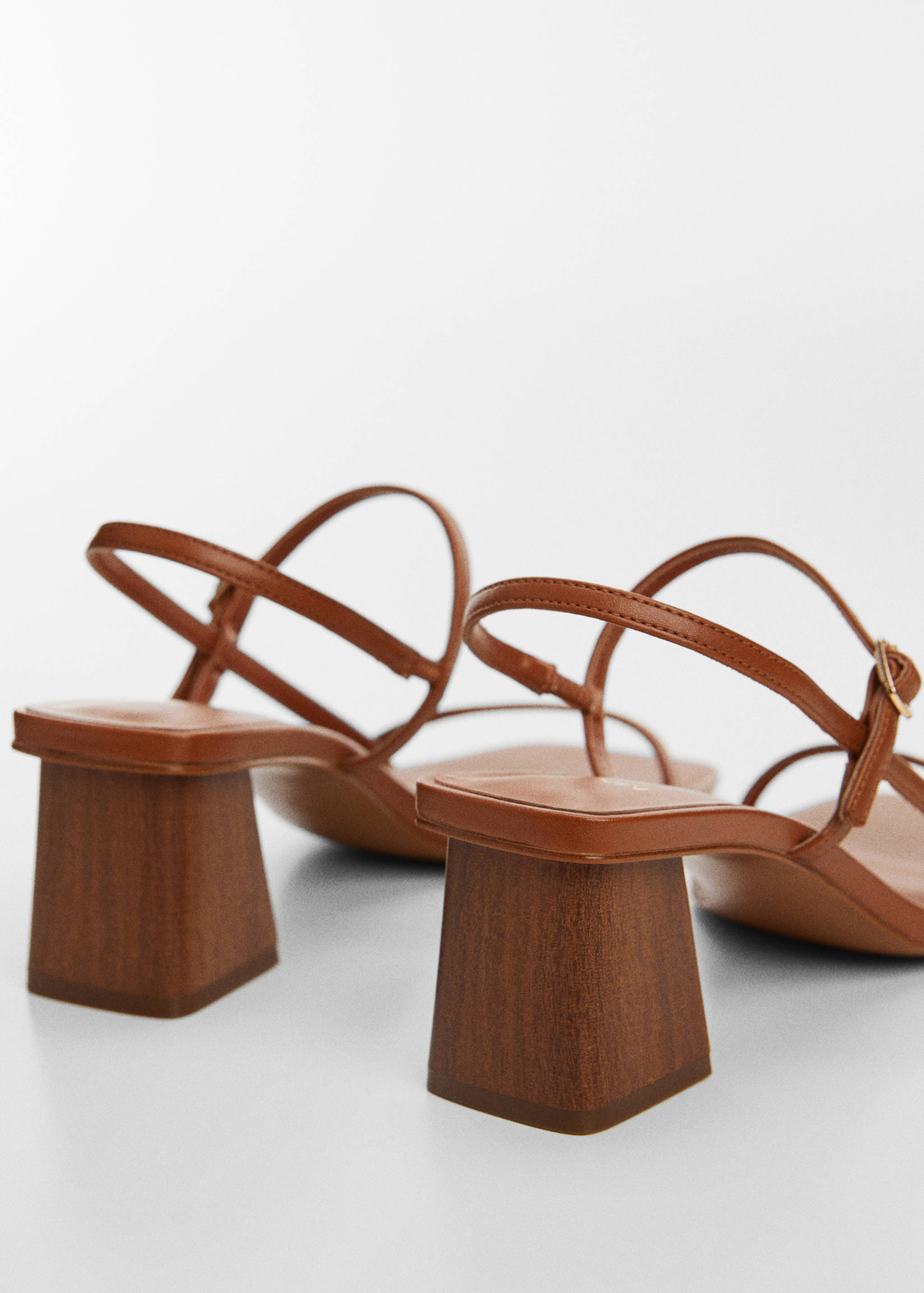 Block-heel sandals - Details of the article 1