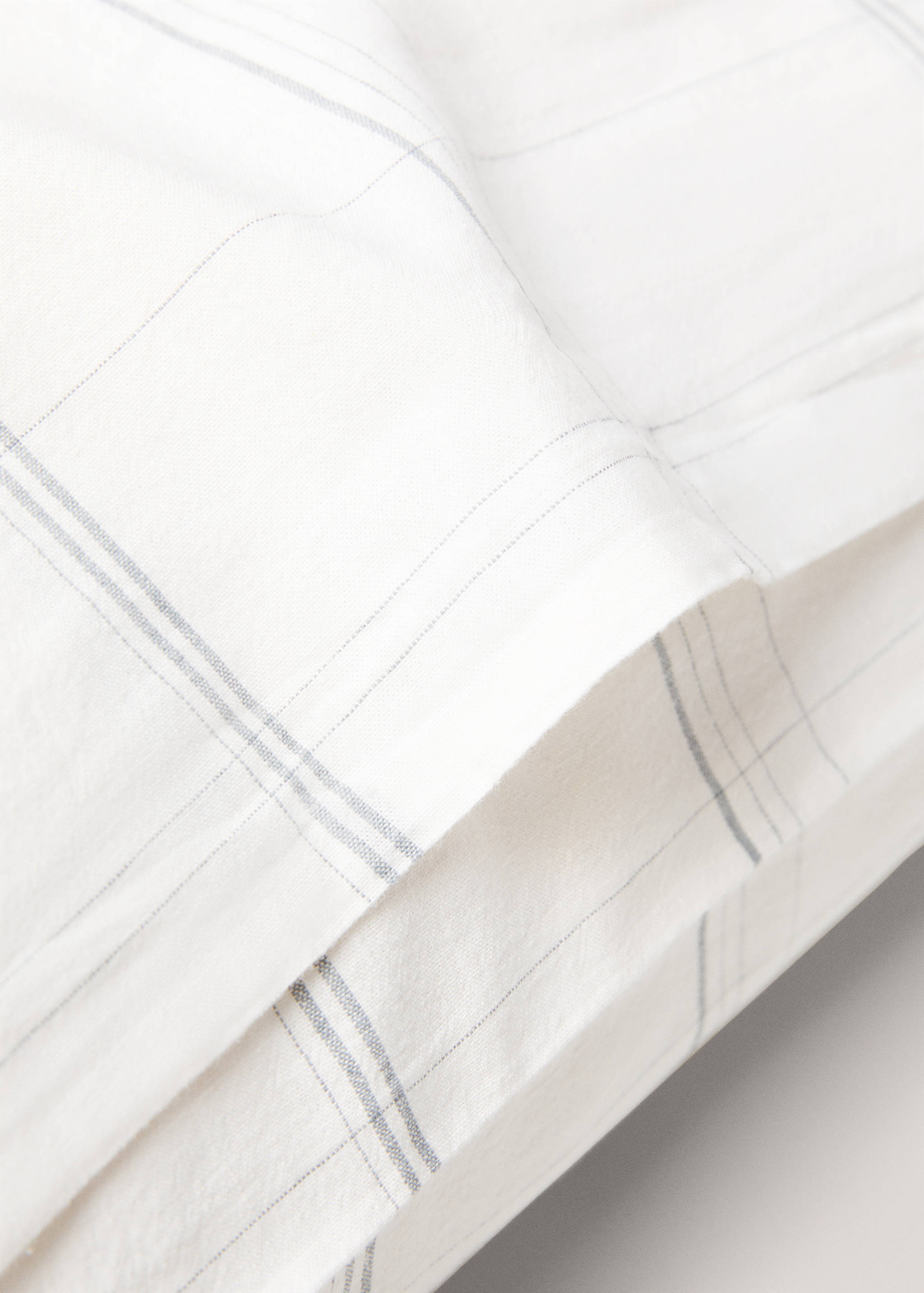 Cotton linen pillowcase 50x75cm - Details of the article 2
