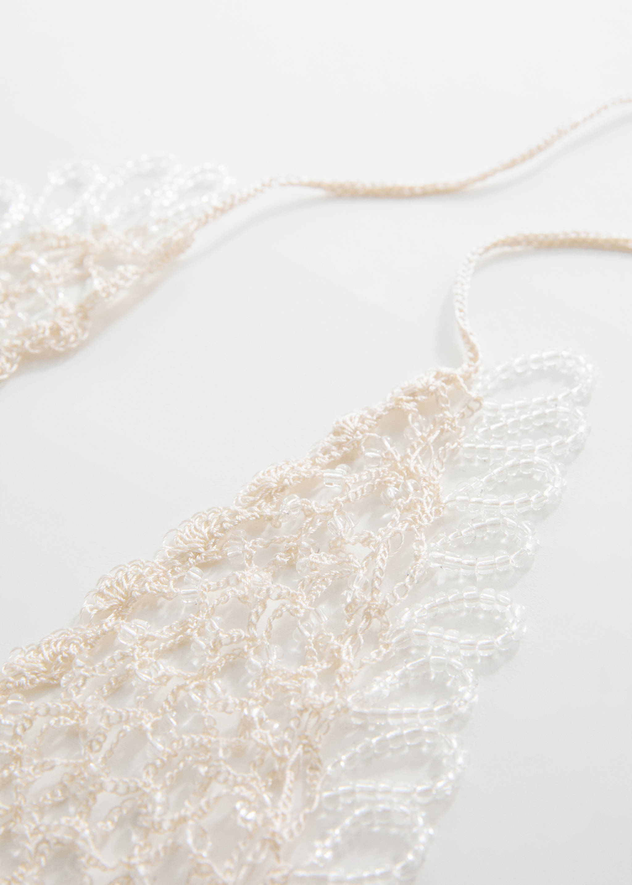 Beaded sarong-style scarf - Details of the article 1