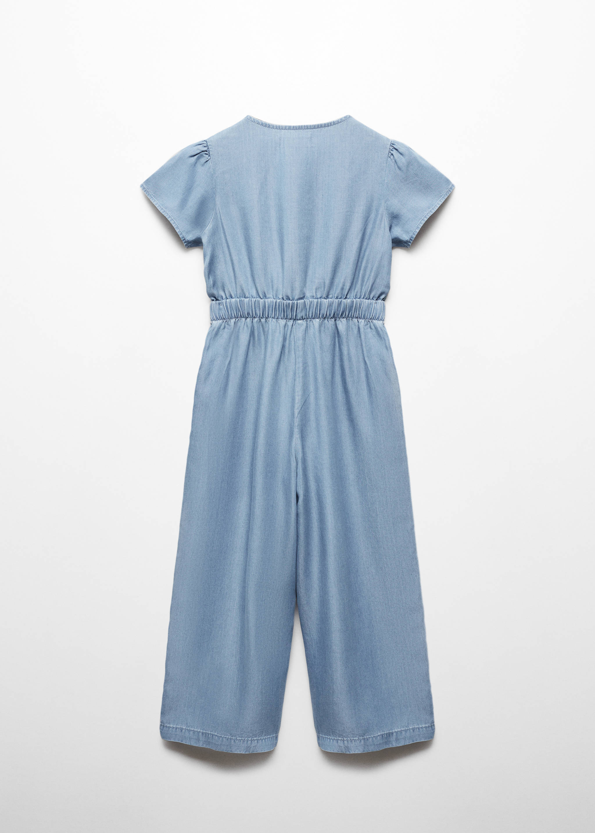 Long denim jumpsuit - Reverse of the article
