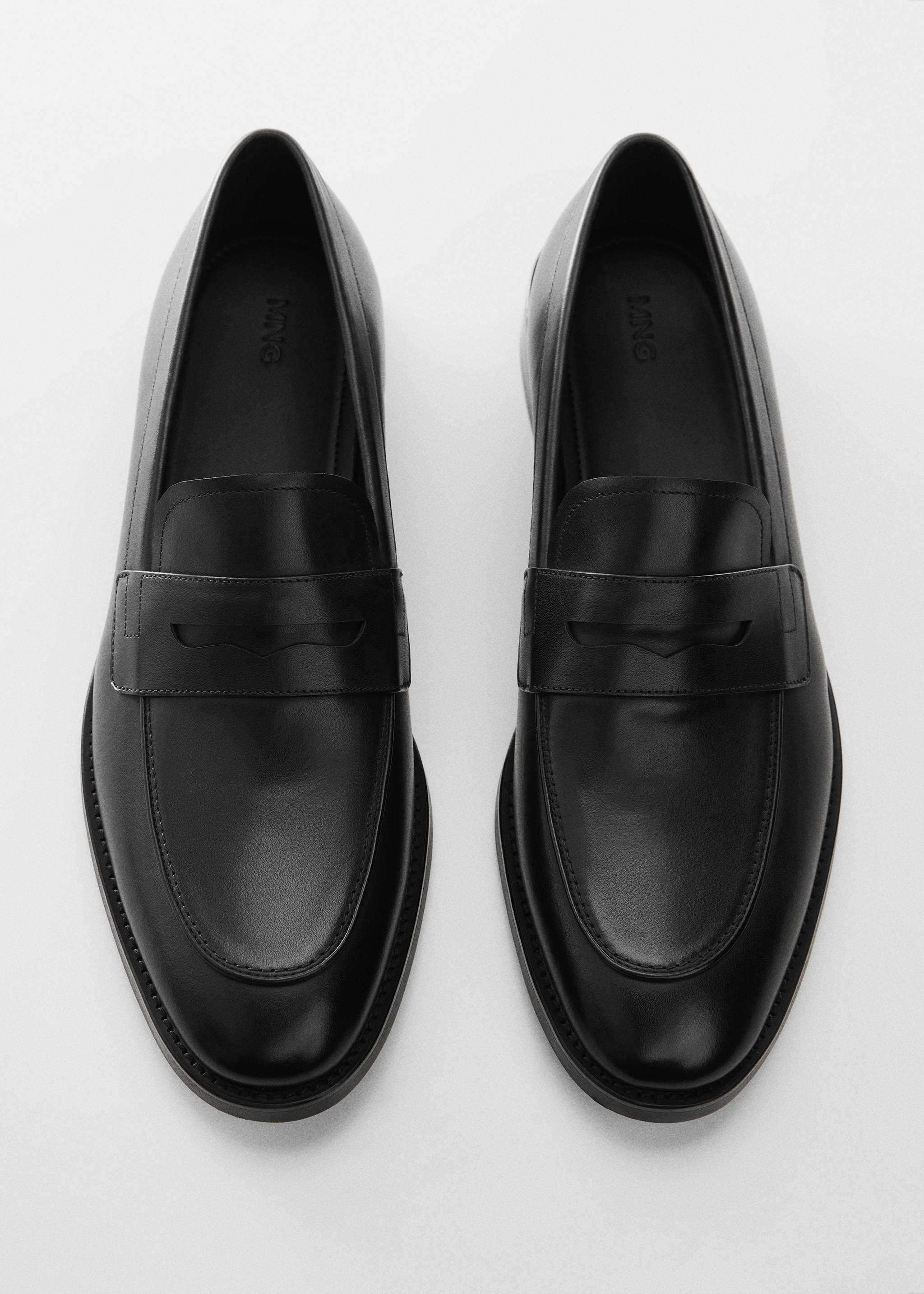 Aged-leather loafers - Details of the article 3