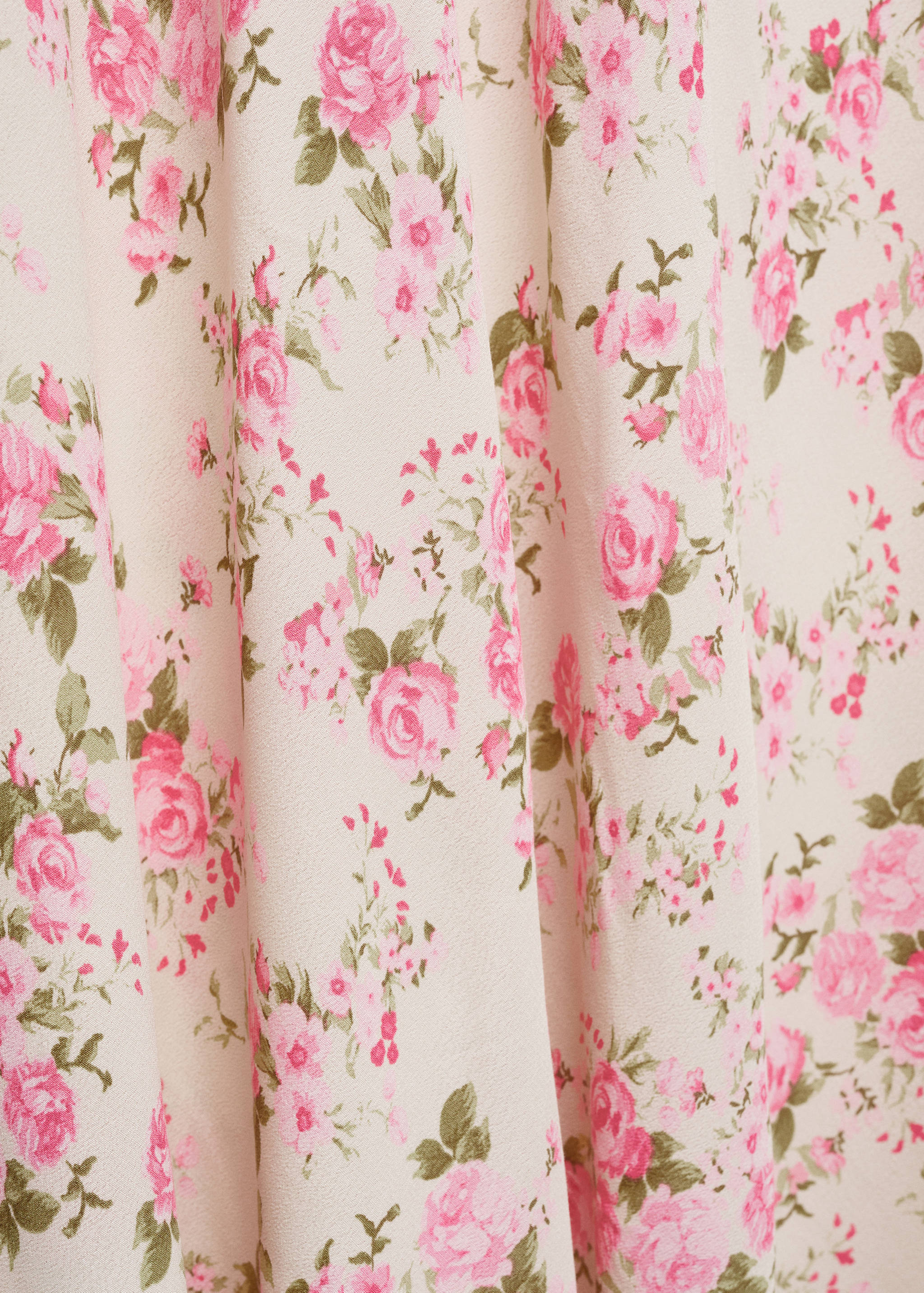 Floral long skirt - Details of the article 8