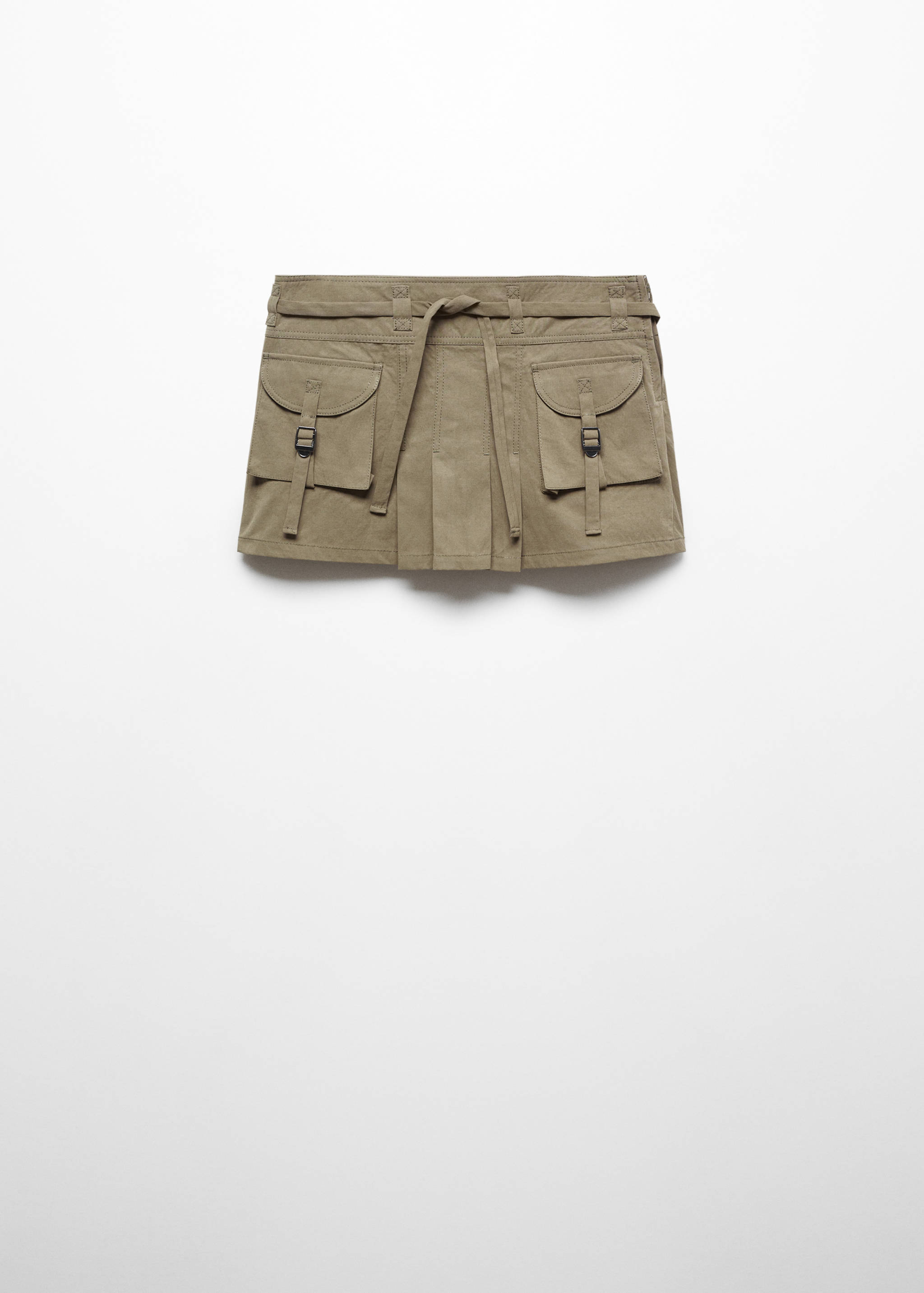 Mini-skirt with cargo pockets - Article without model