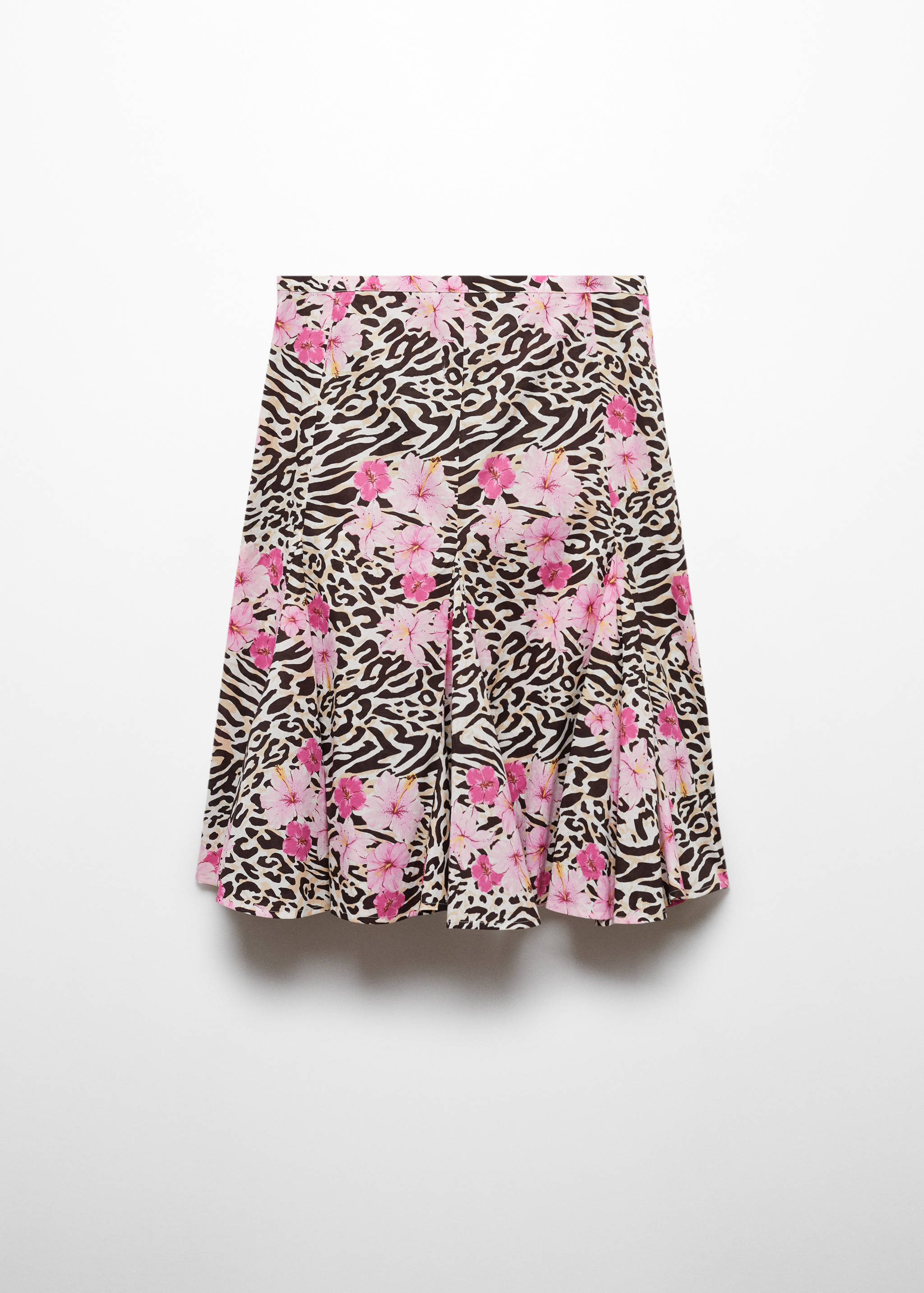 Saia pelo joelho de leopardo - Artigo sem modelo