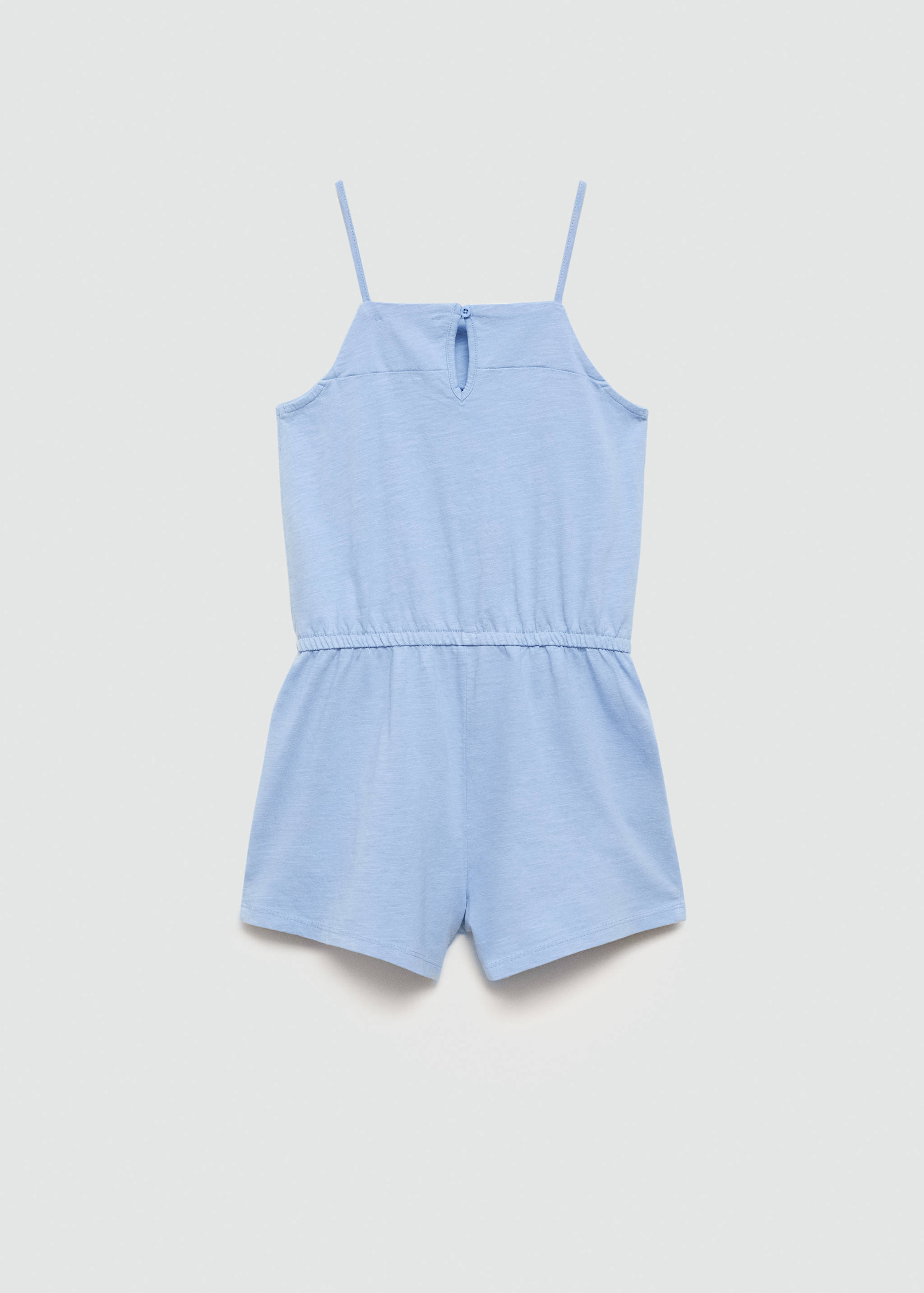 Cotton short jumpsuit - Reverse of the article