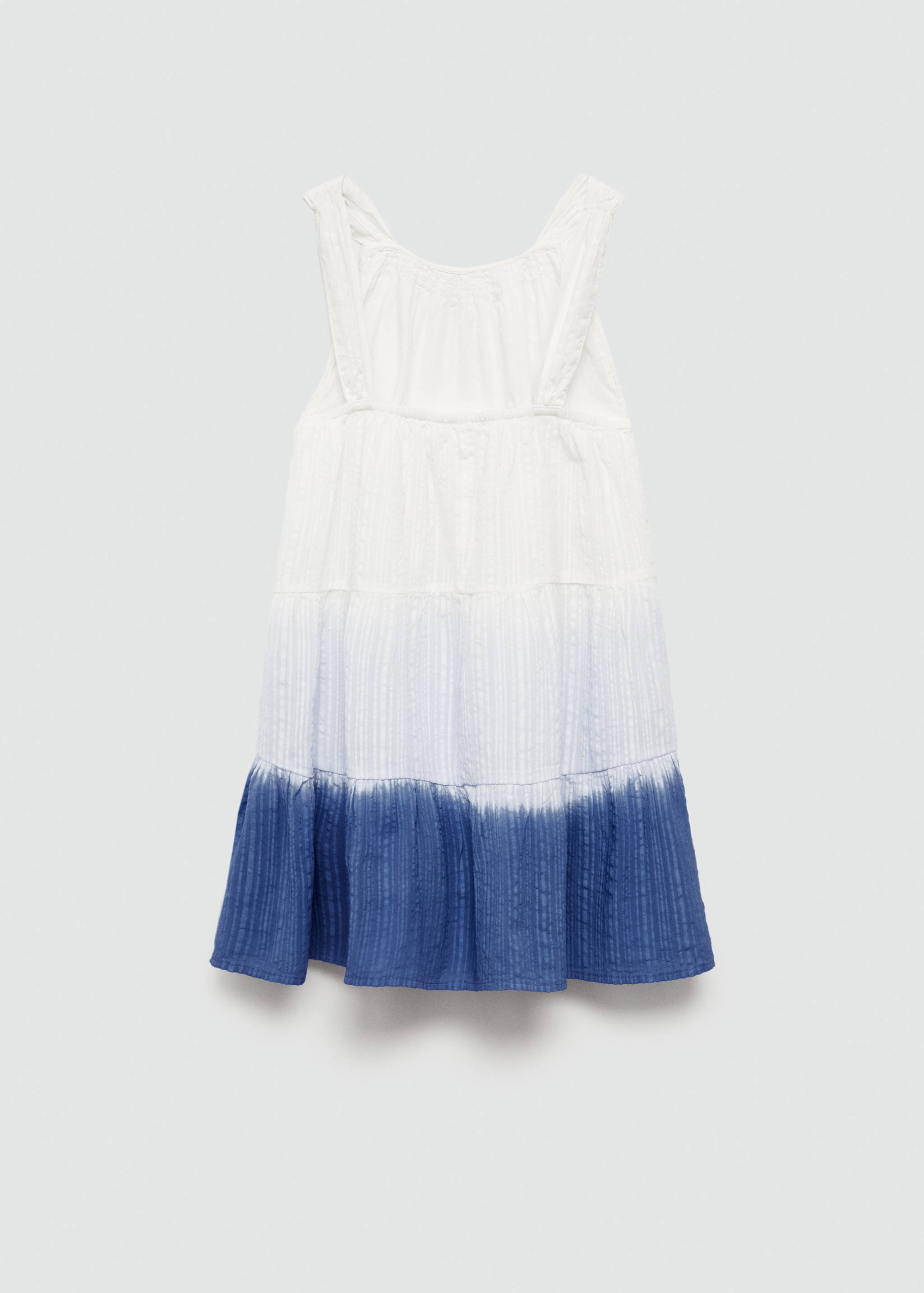 Tie dye-klänning - Artikelns baksida