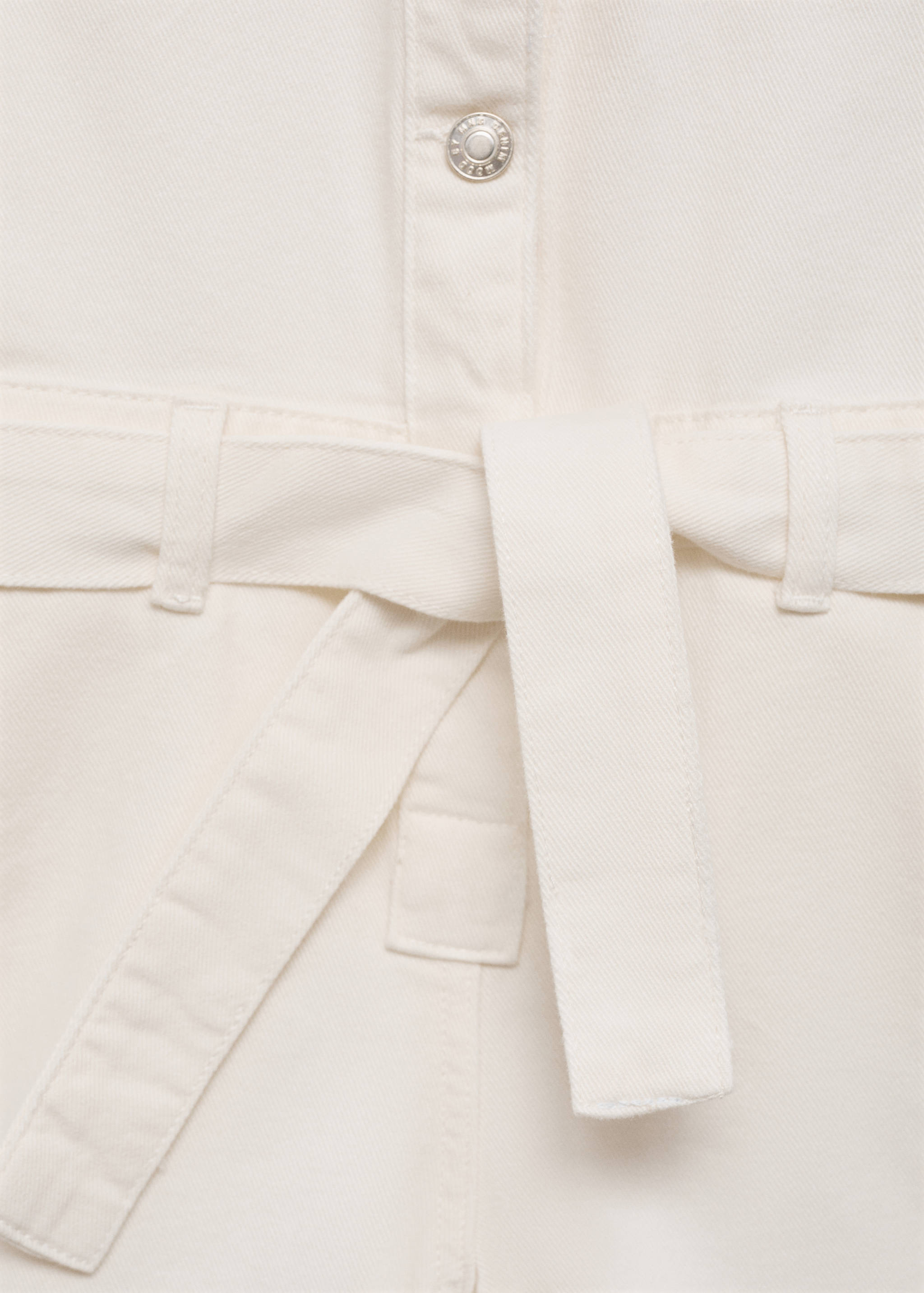 Denim jumpsuit belt - Details of the article 8