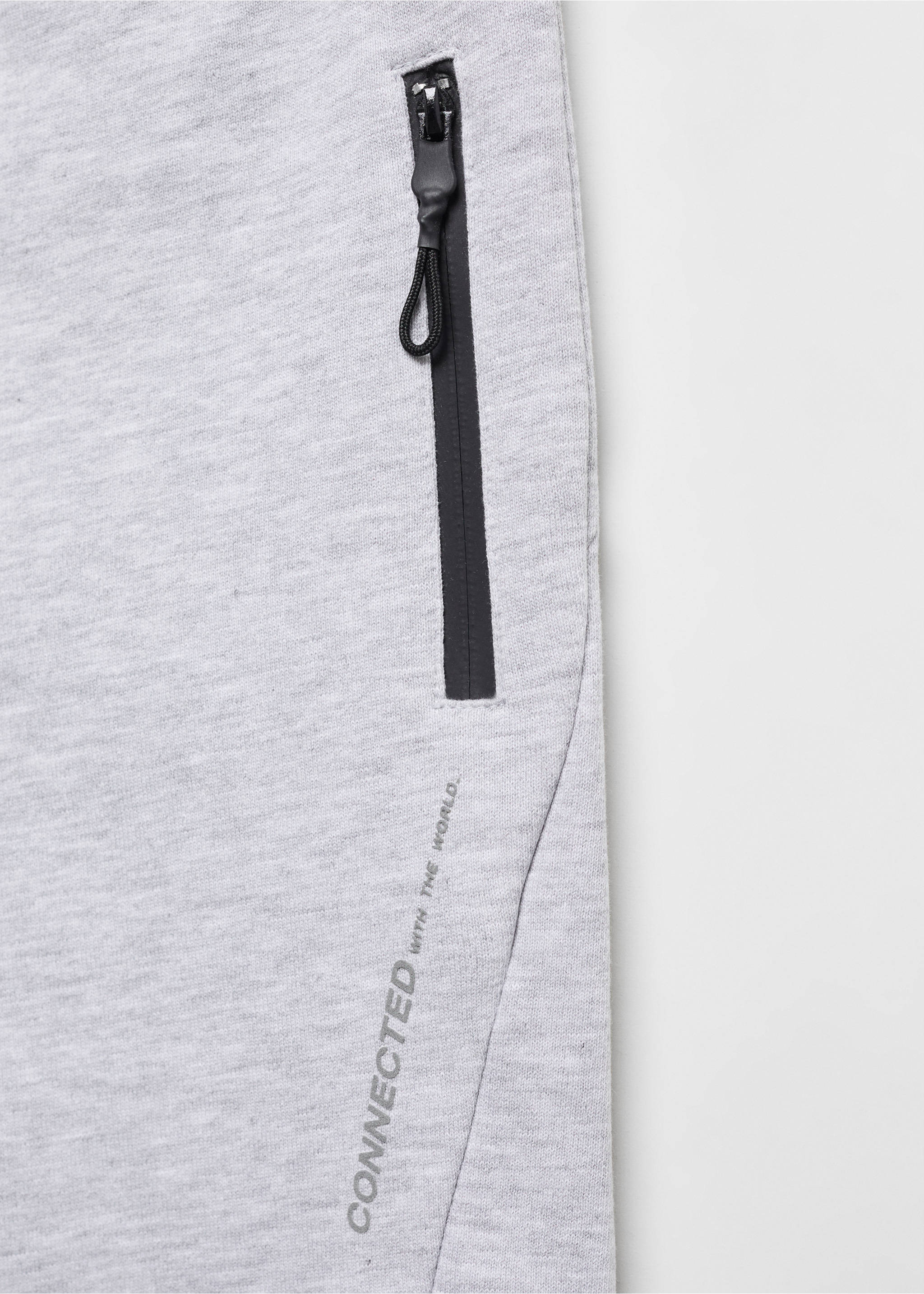 Bermudas elastisk midja - Detaljer om artikeln 8, Medium Heather grå. Ref: 67087921-00.