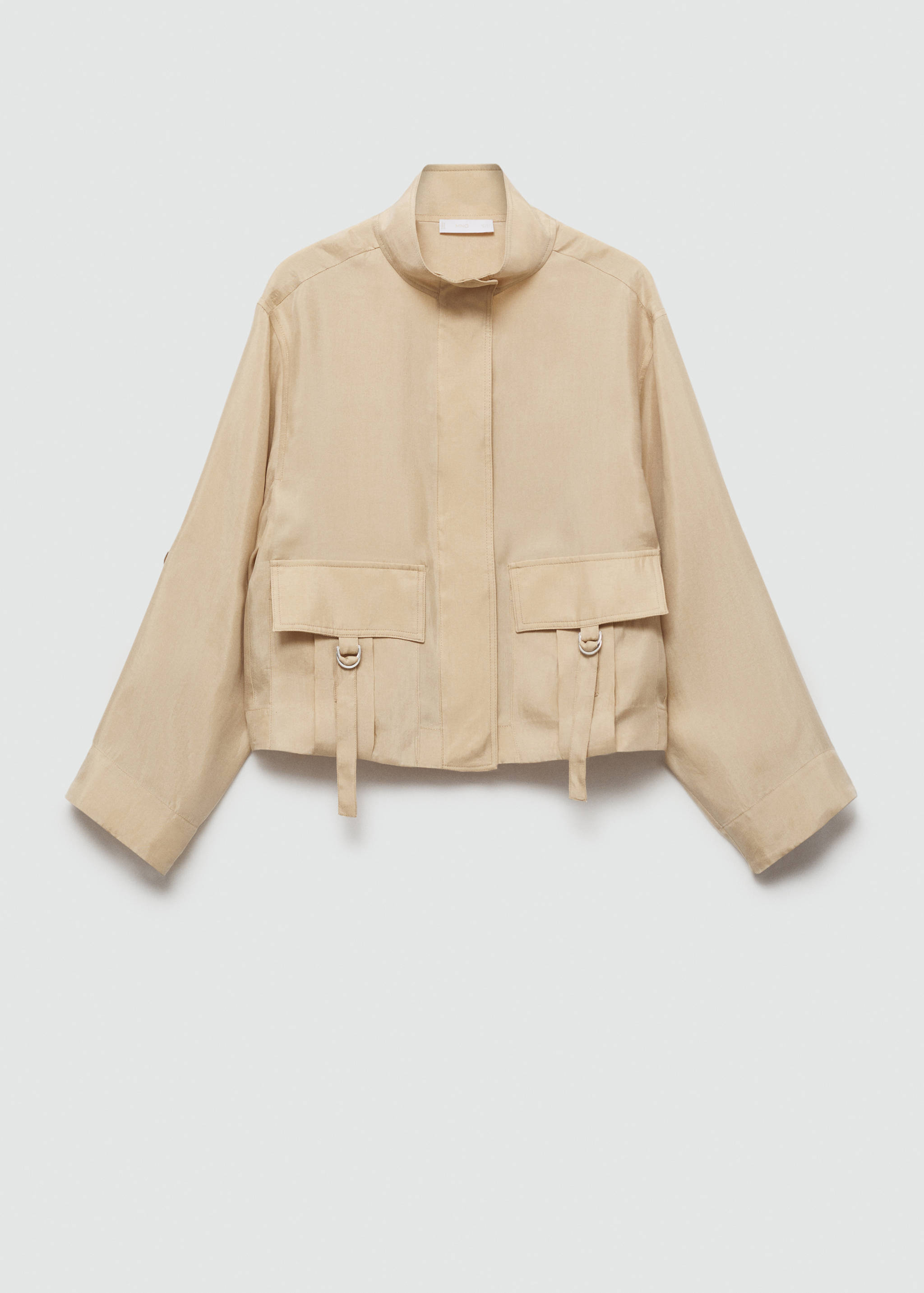 Lyocell jacket with pockets - Article without model