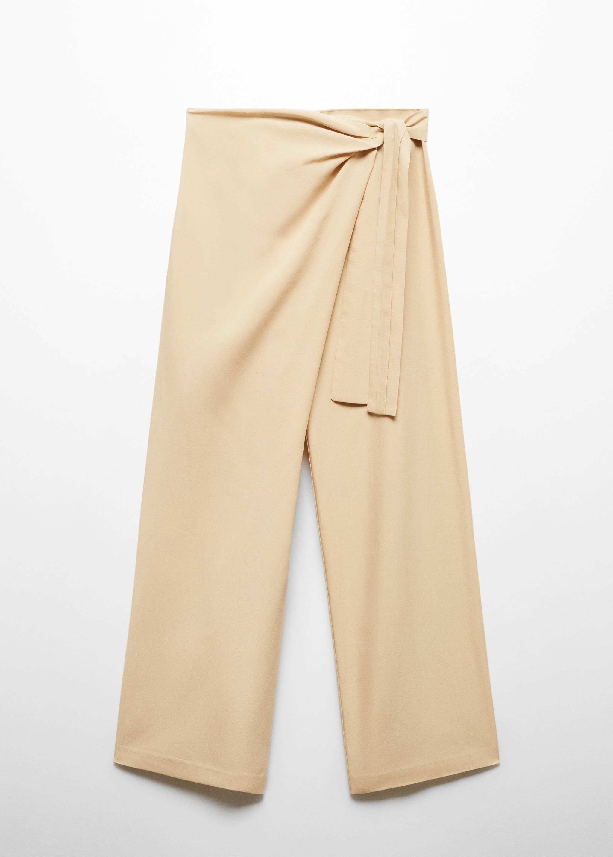 Pantalón lyocell detalle nudo - Artículo sin modelo