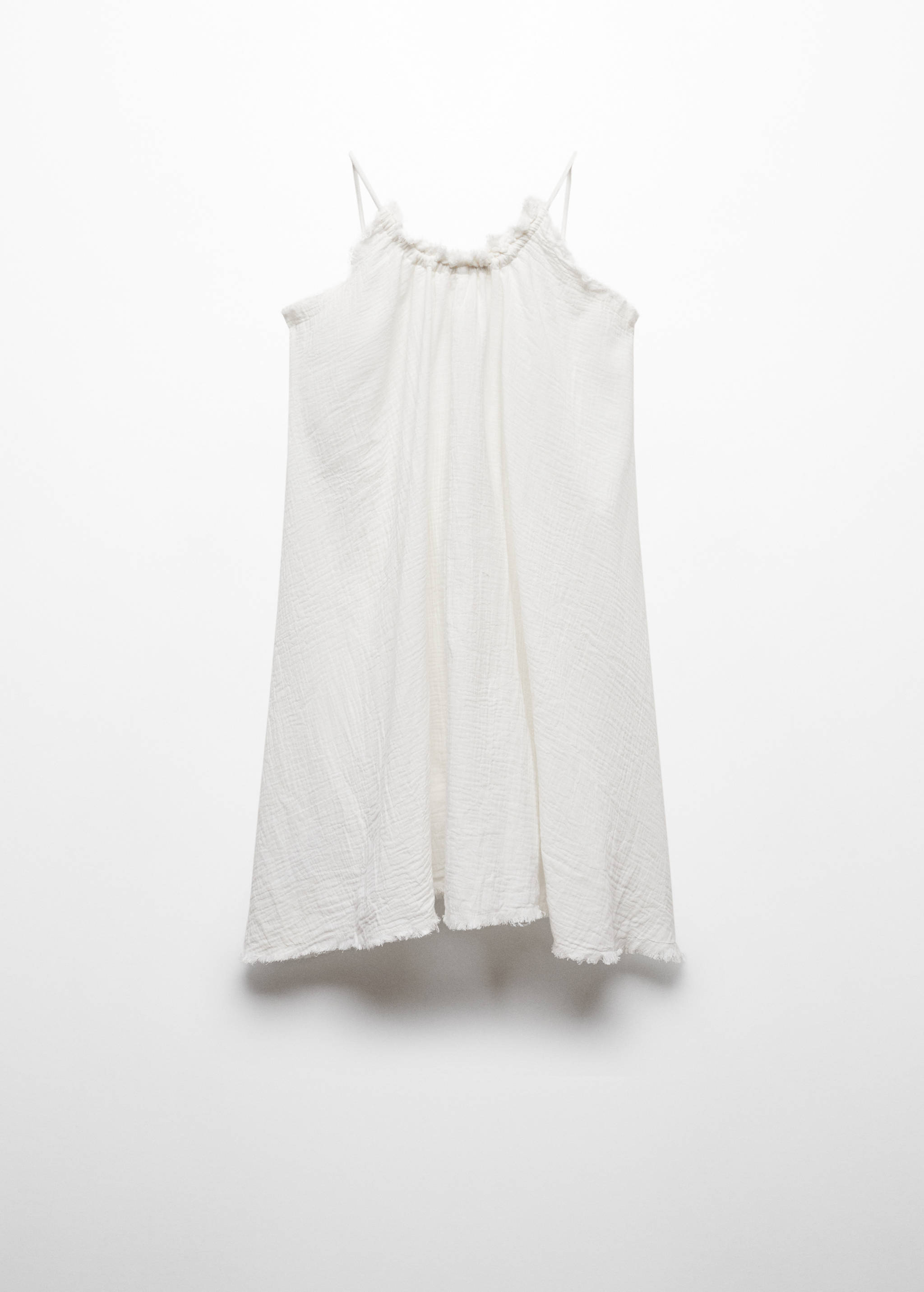 Vestido terminaciones deshilachadas - Artículo sin modelo