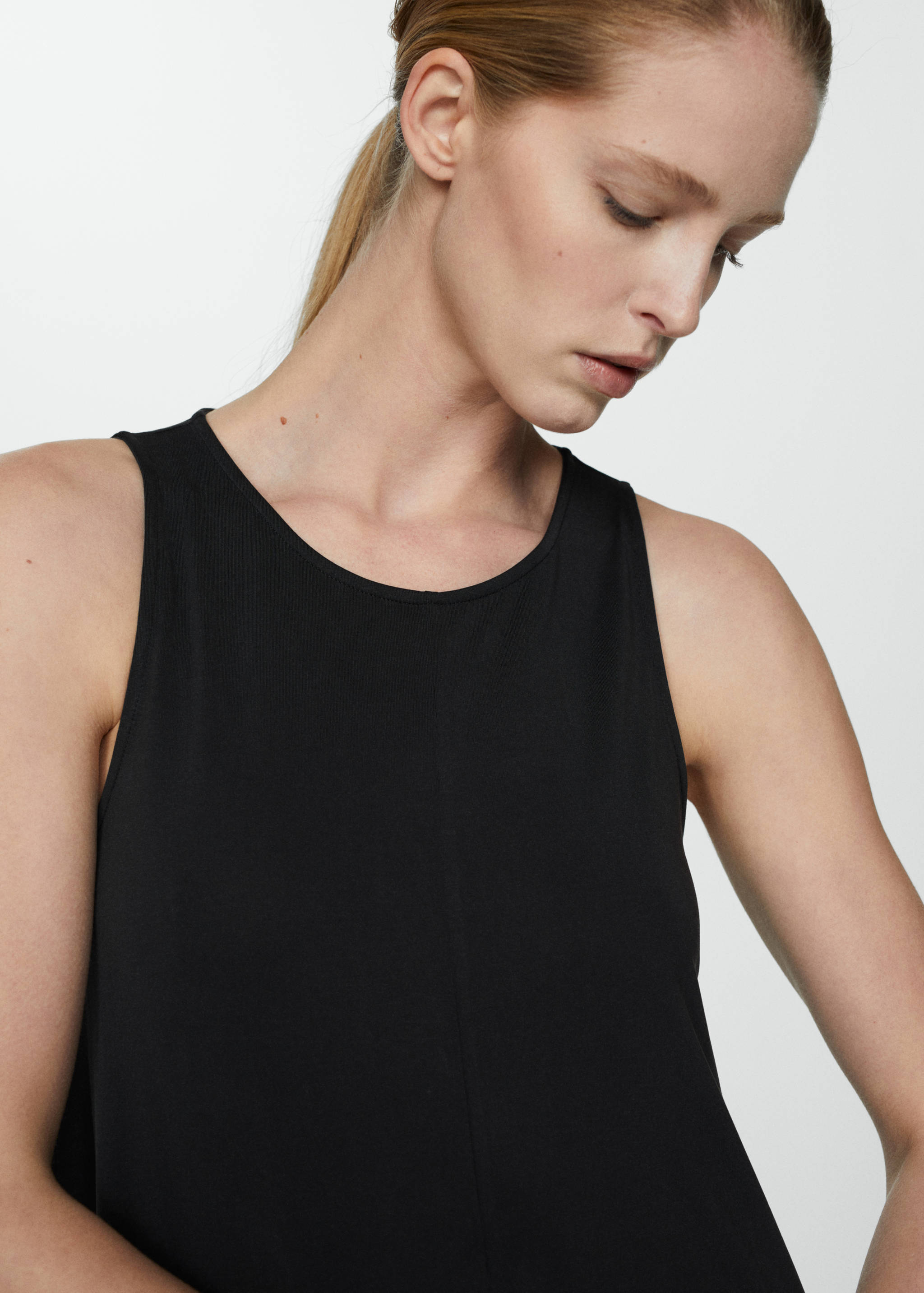 Vestido largo tirantes - Detalle del artículo 4