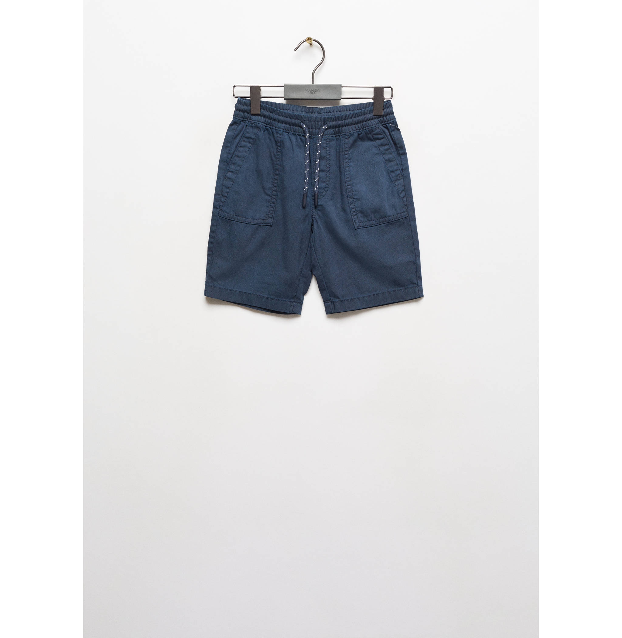 Elastic waist Bermuda shorts - Article without model