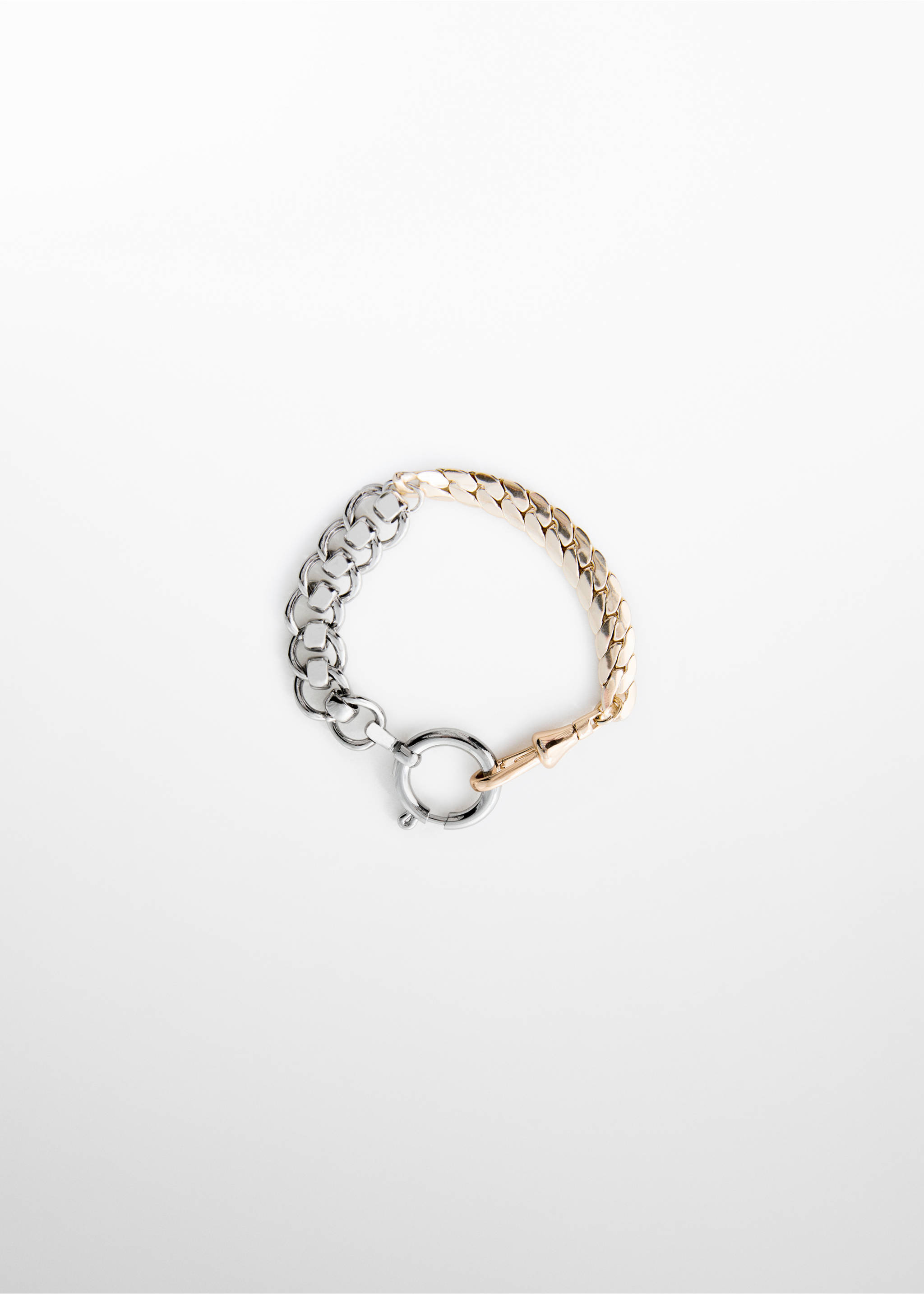 Combined chain bracelet - Article without model, Gold. Ref: 67088653-00.