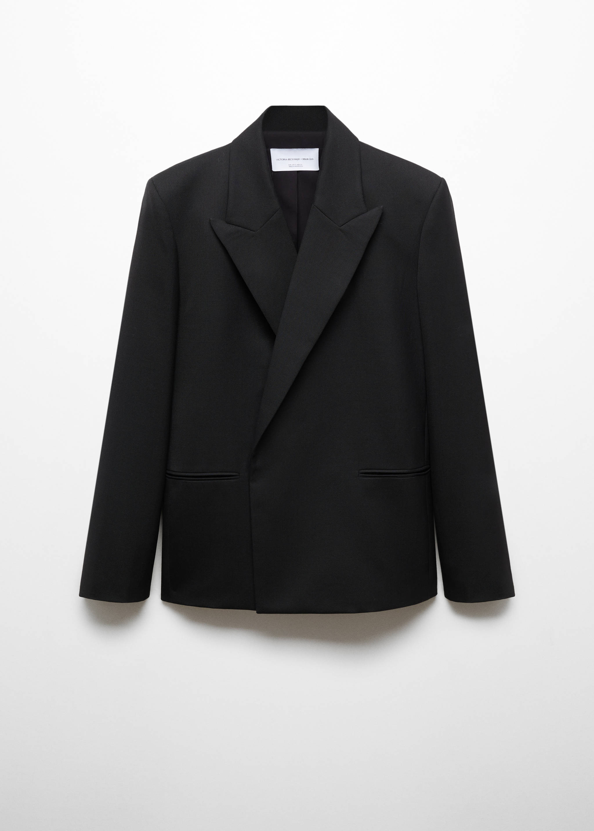 Blazer de fato de mistura de lã - Artigo sem modelo